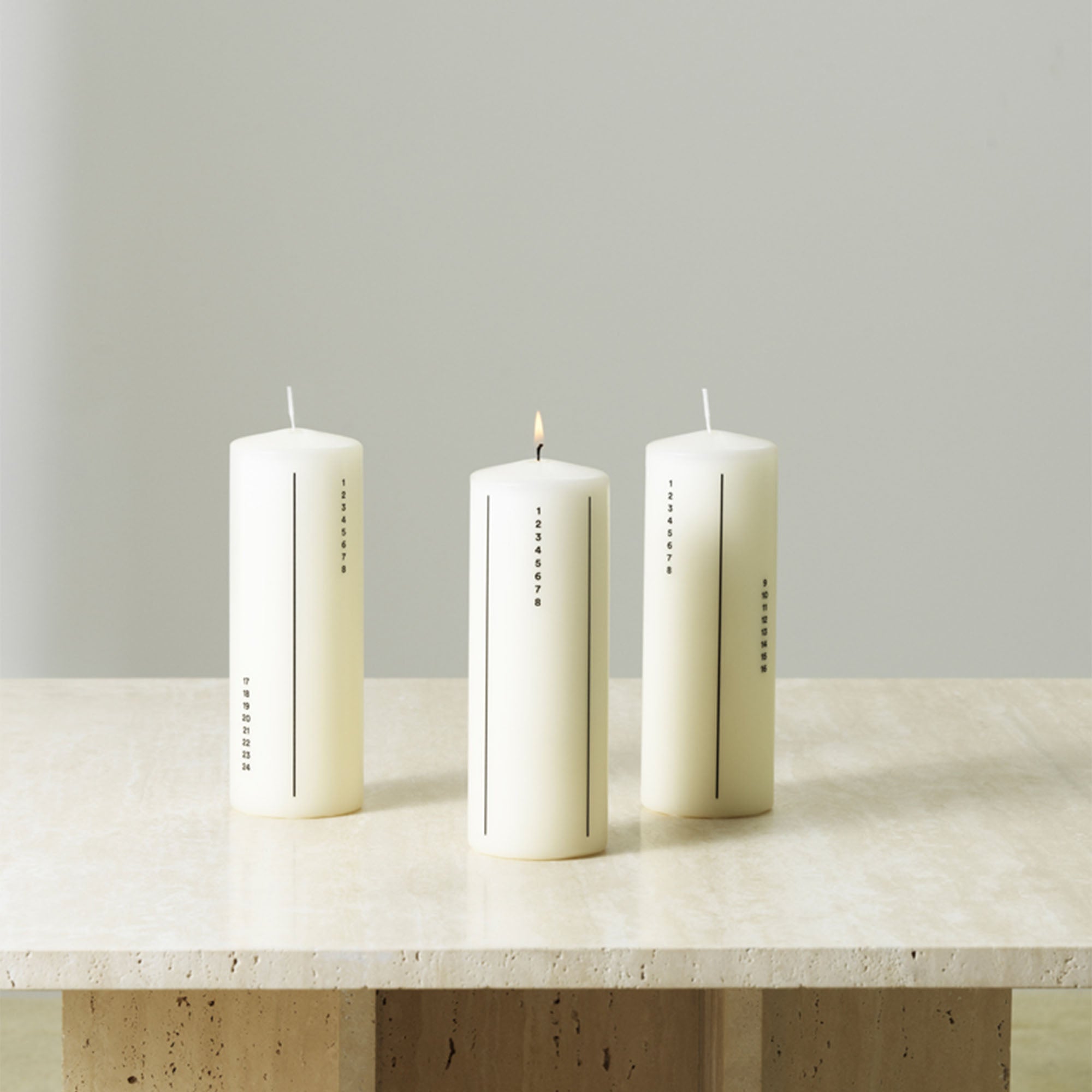 Calendar Candle, lumânare decorativă