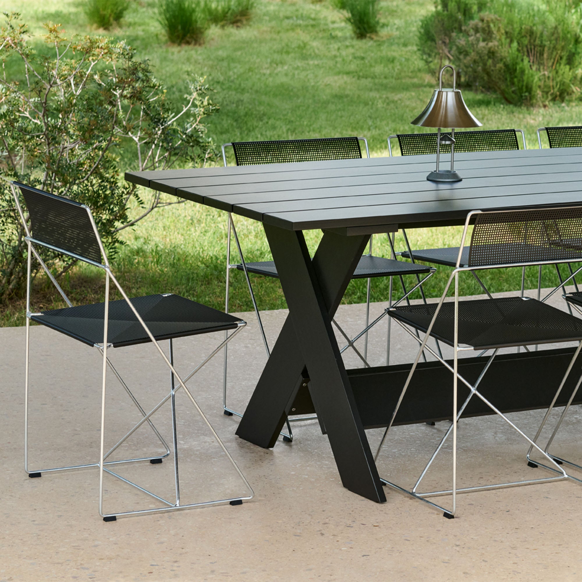 Crate Dining Table, masă de dining pentru exterior 180x89,5 cm