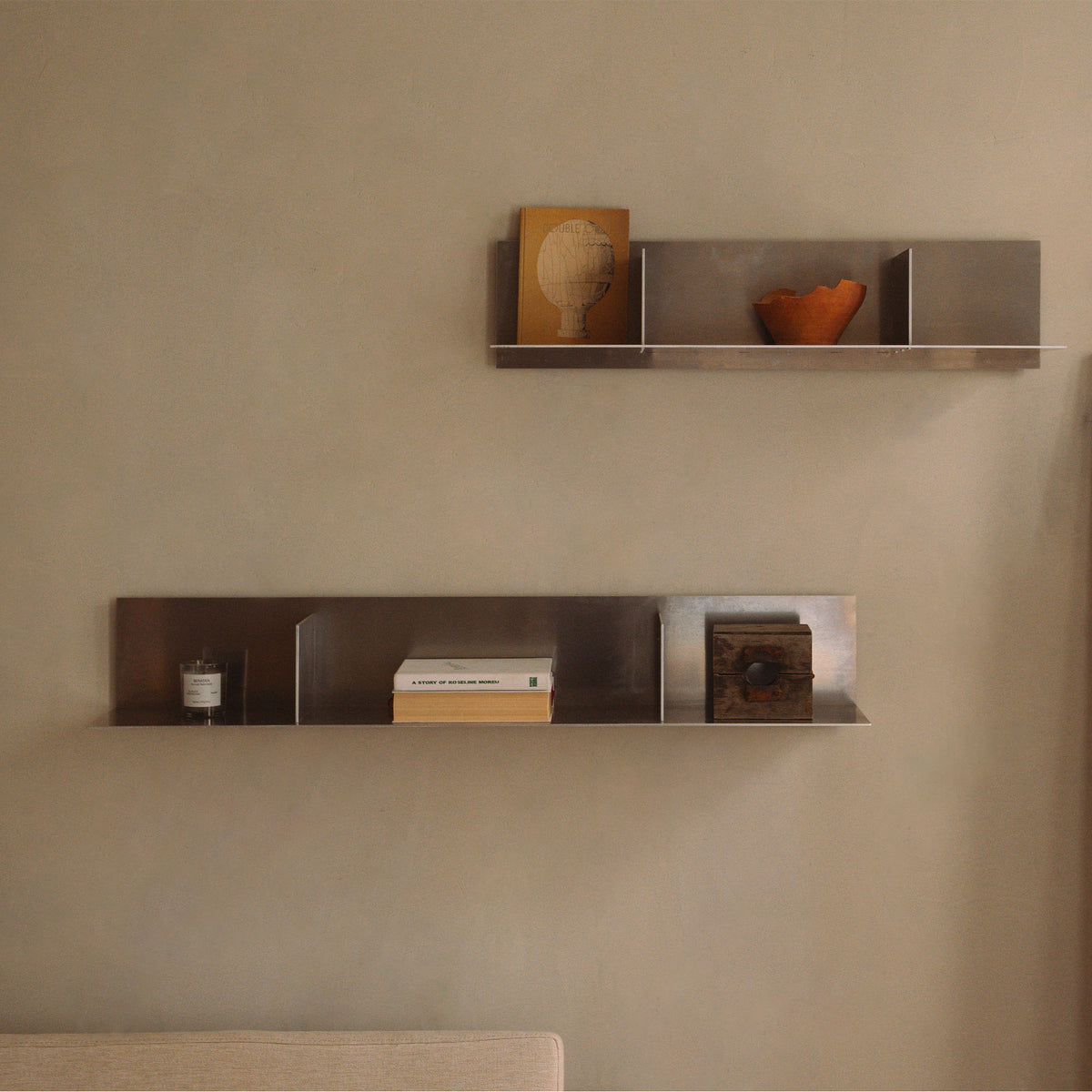 Rivet Shelf Large, raft individual lungime 119 cm
