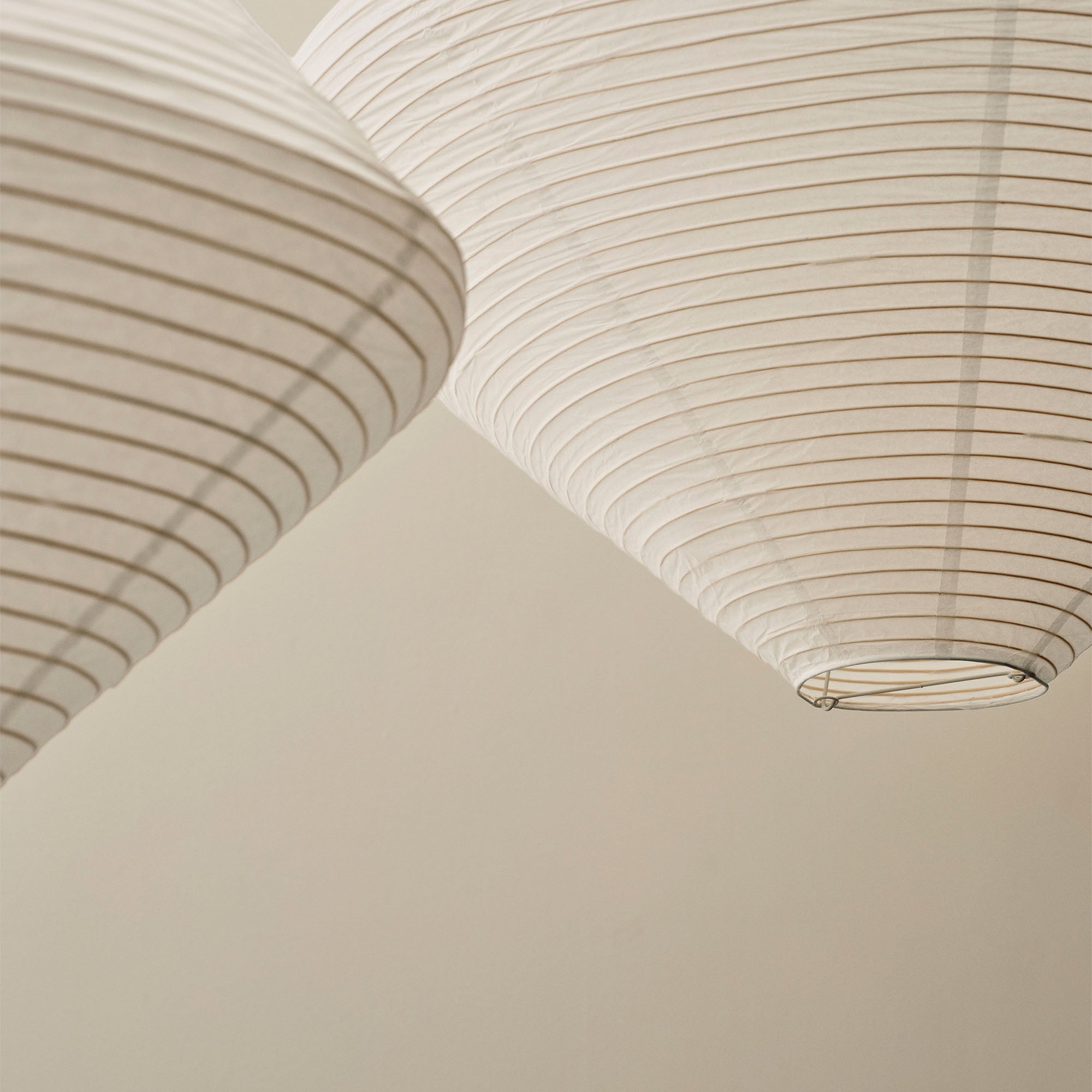 Rice Paper Shade Diamond, lampă suspendată Ø60 cm