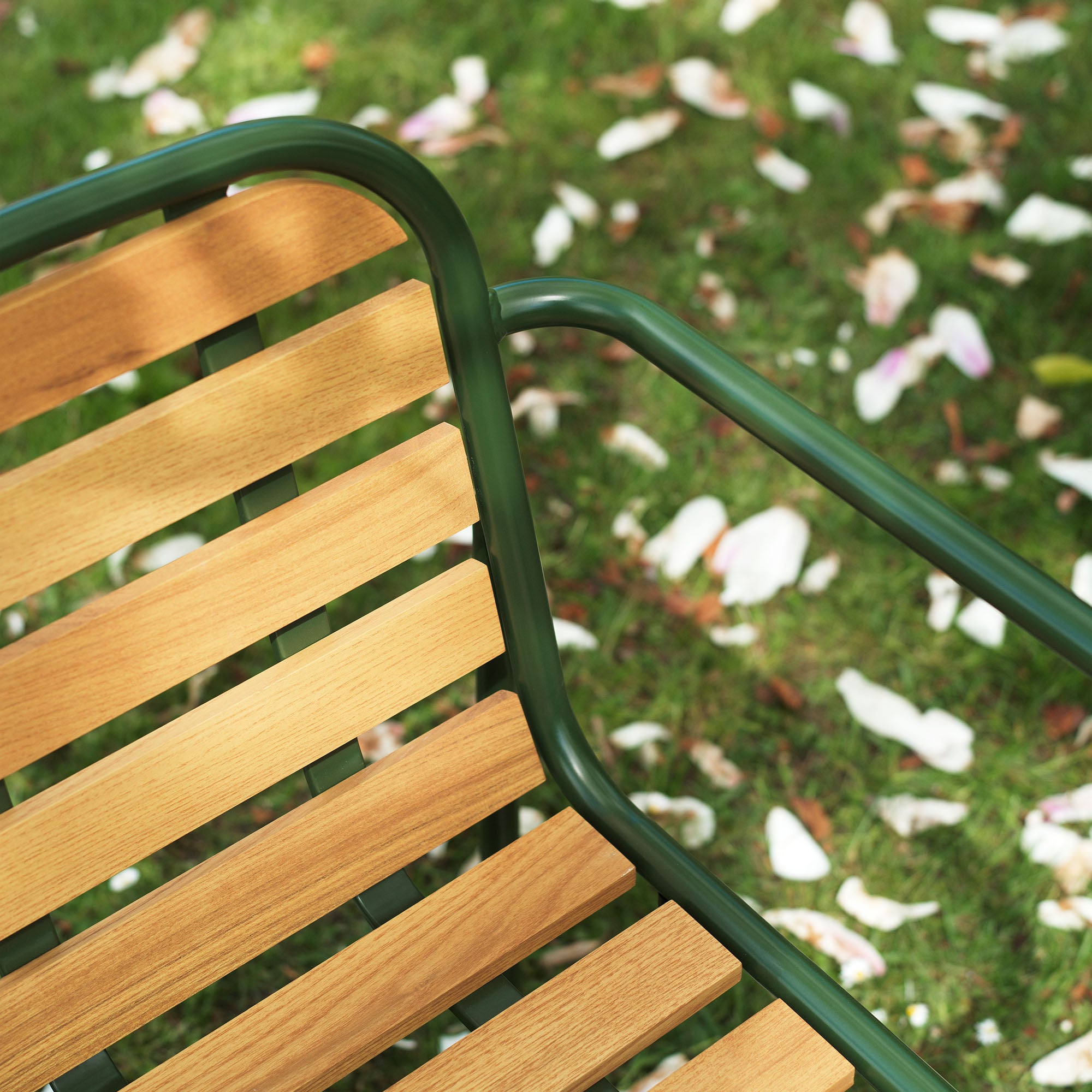 Vig Armchair Robinia, scaun din lemn pentru exterior cu cotiere