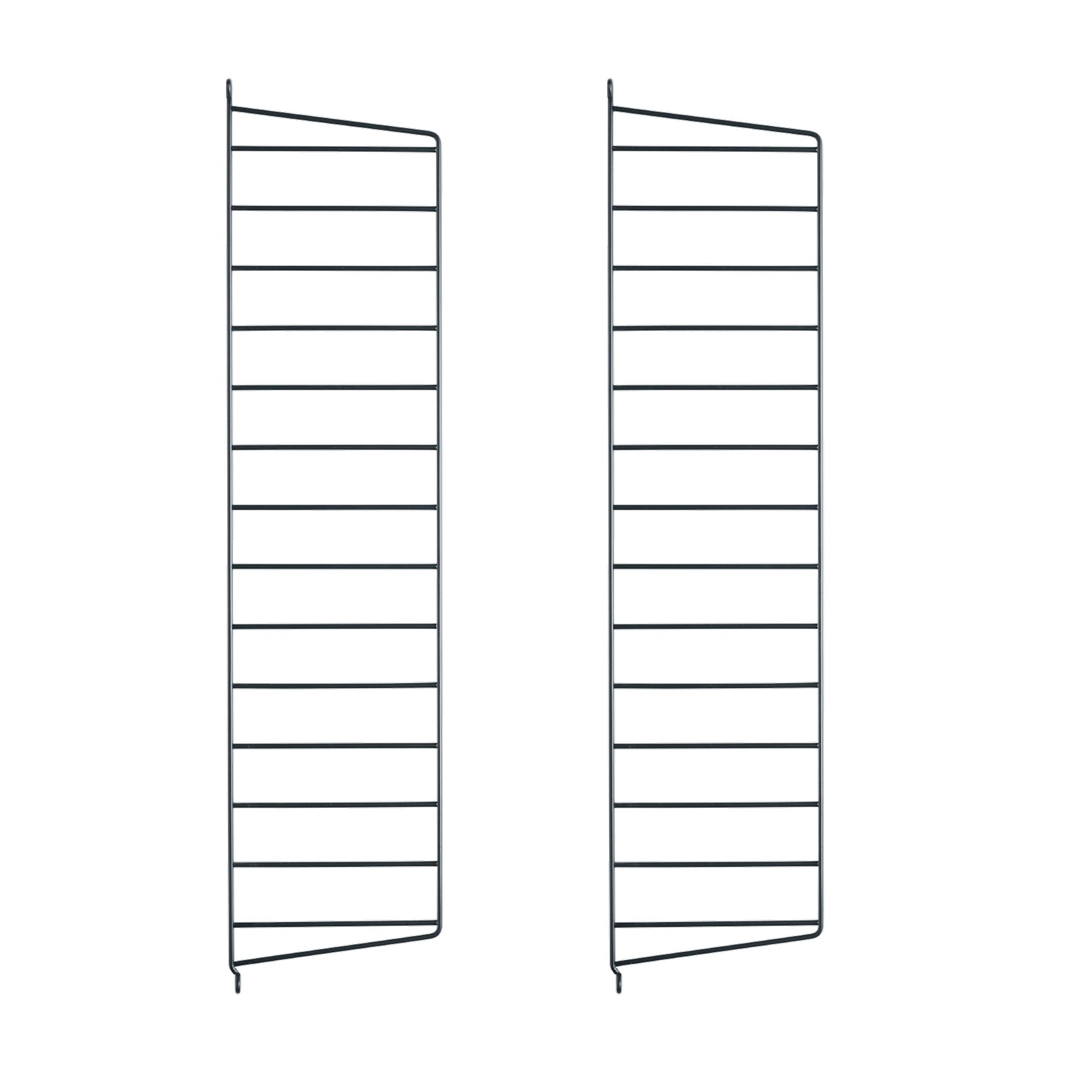 Element de susținere vertical metalic 75 x 20 cm, set de 2