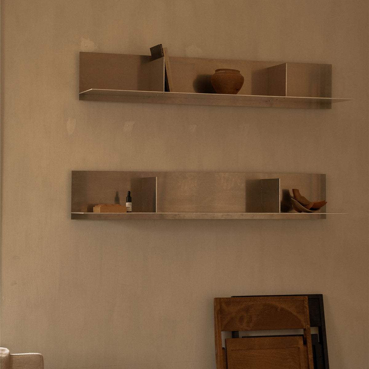 Rivet Shelf Large, raft individual lungime 119 cm