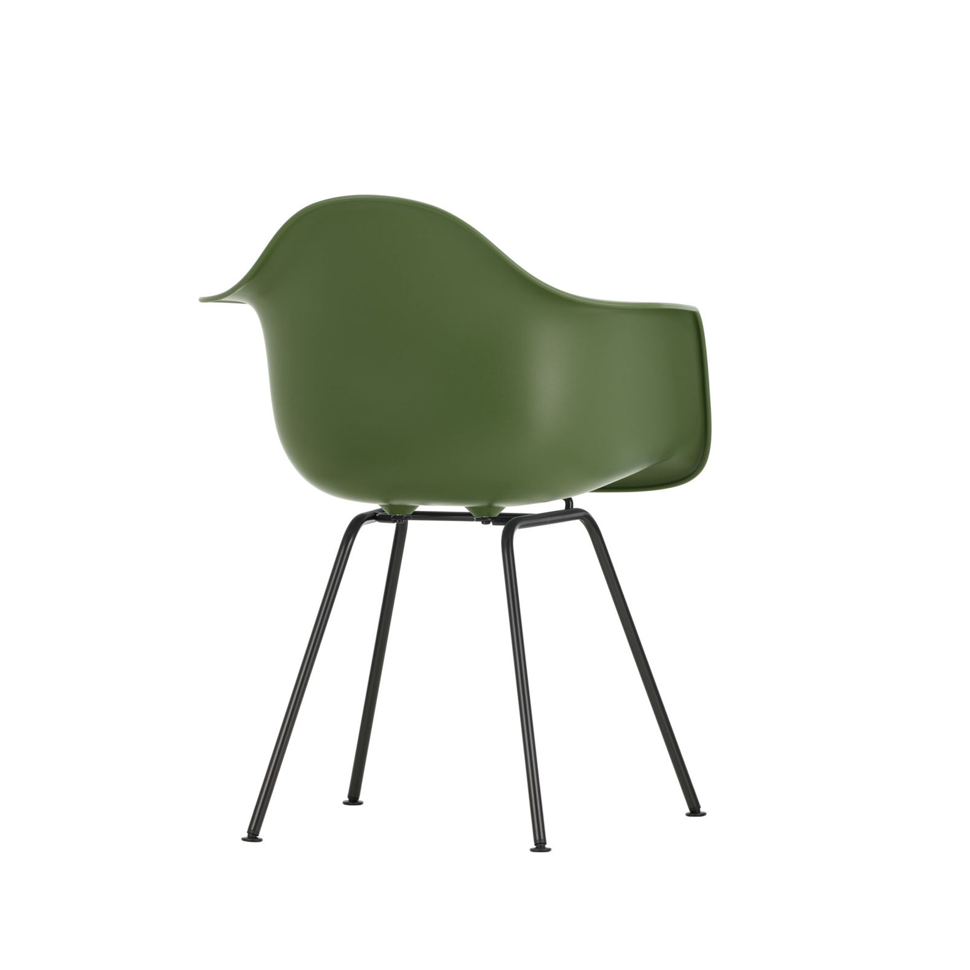 Eames Plastic RE DAX scaun cu baza neagră