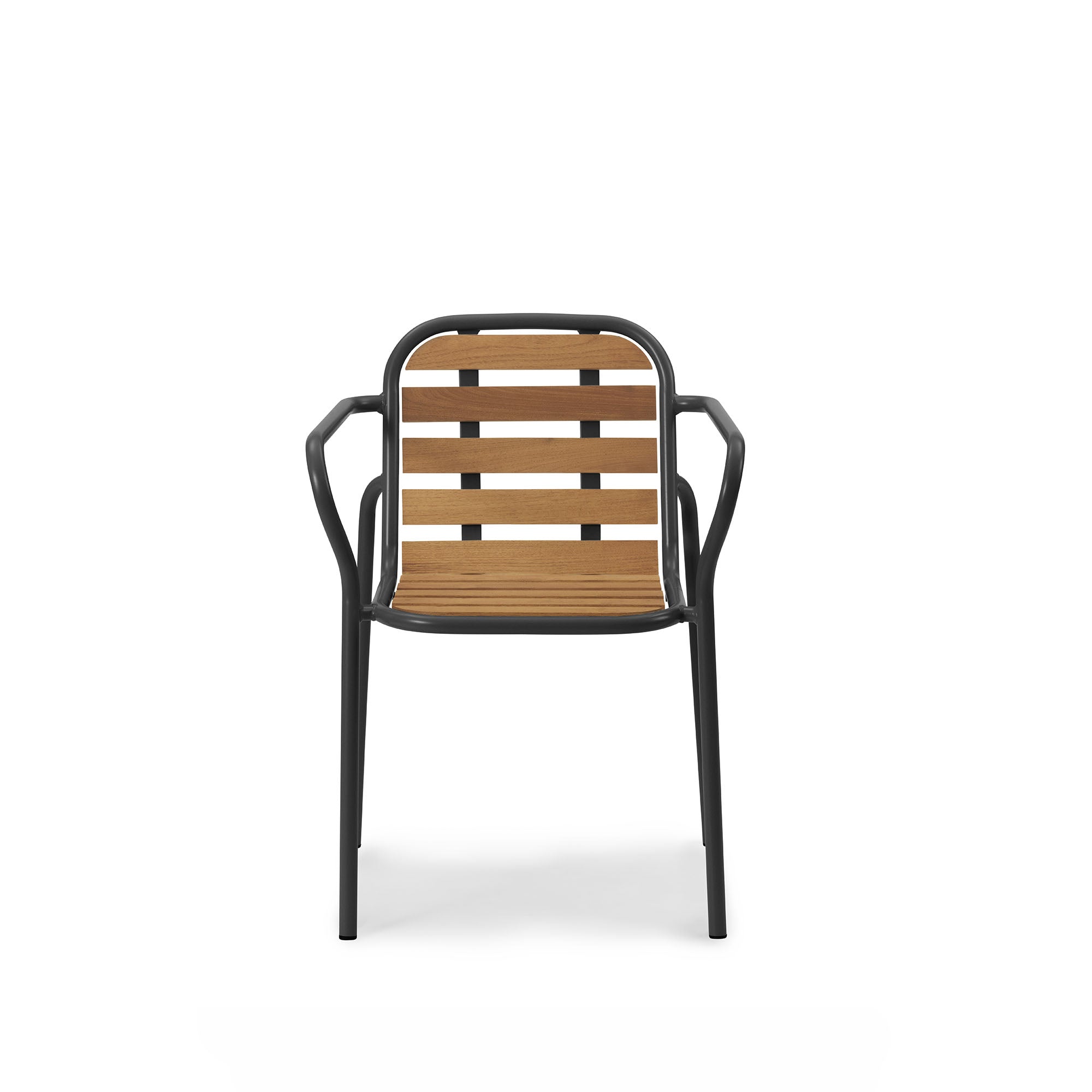 Vig Armchair Robinia, scaun din lemn pentru exterior cu cotiere