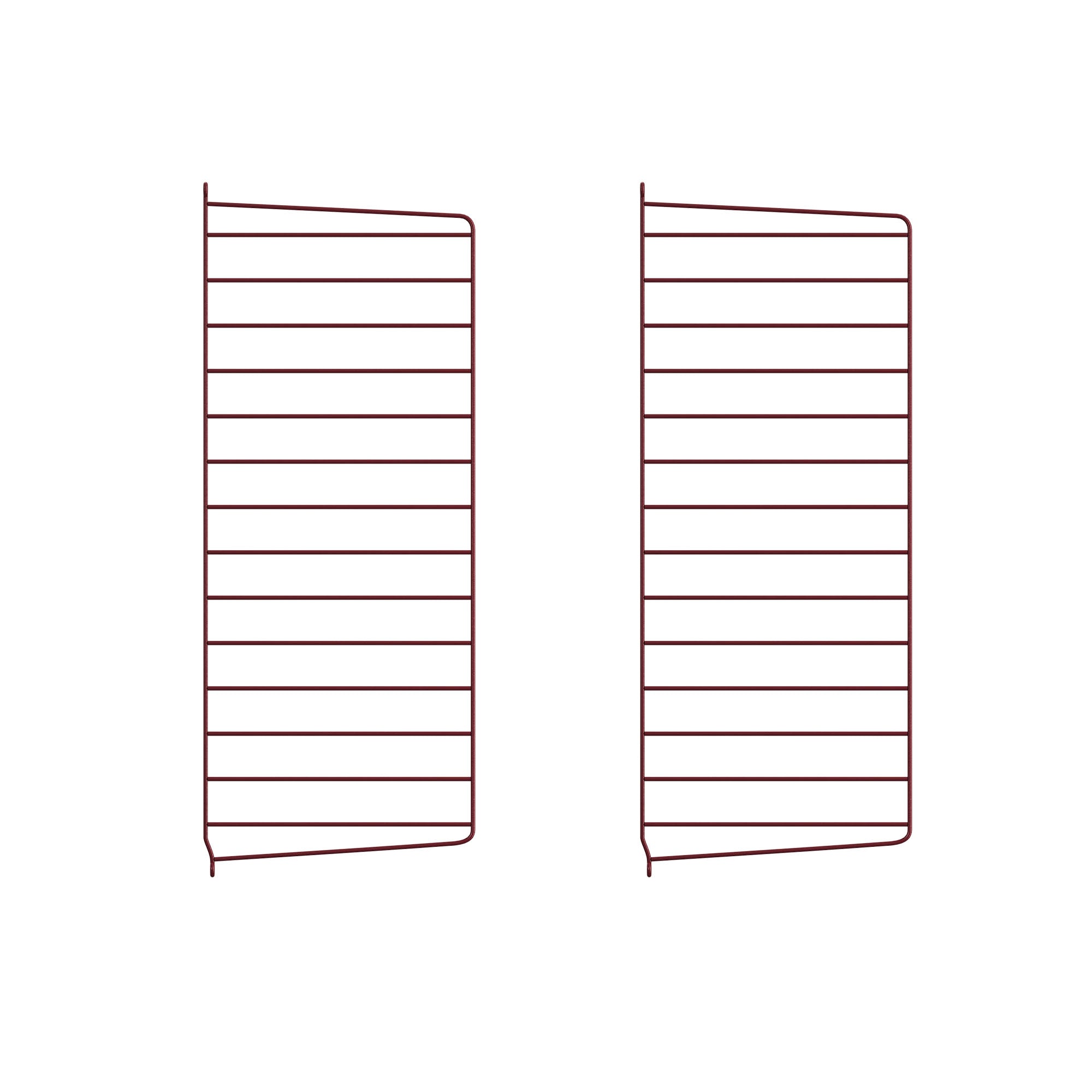String element de susținere vertical metalic 75 x 30 cm, set de 2