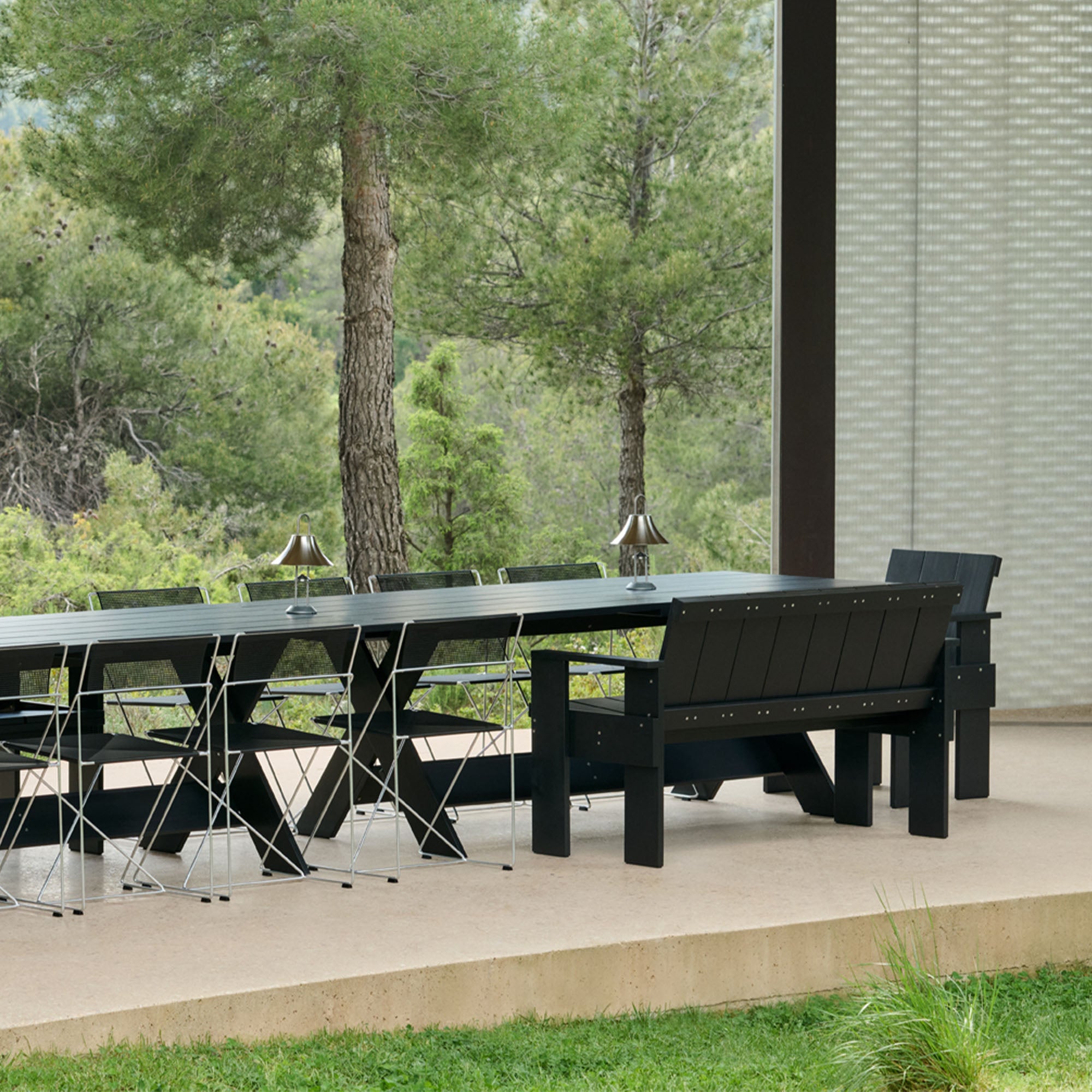 Crate Dining Bench, banchetă de dining