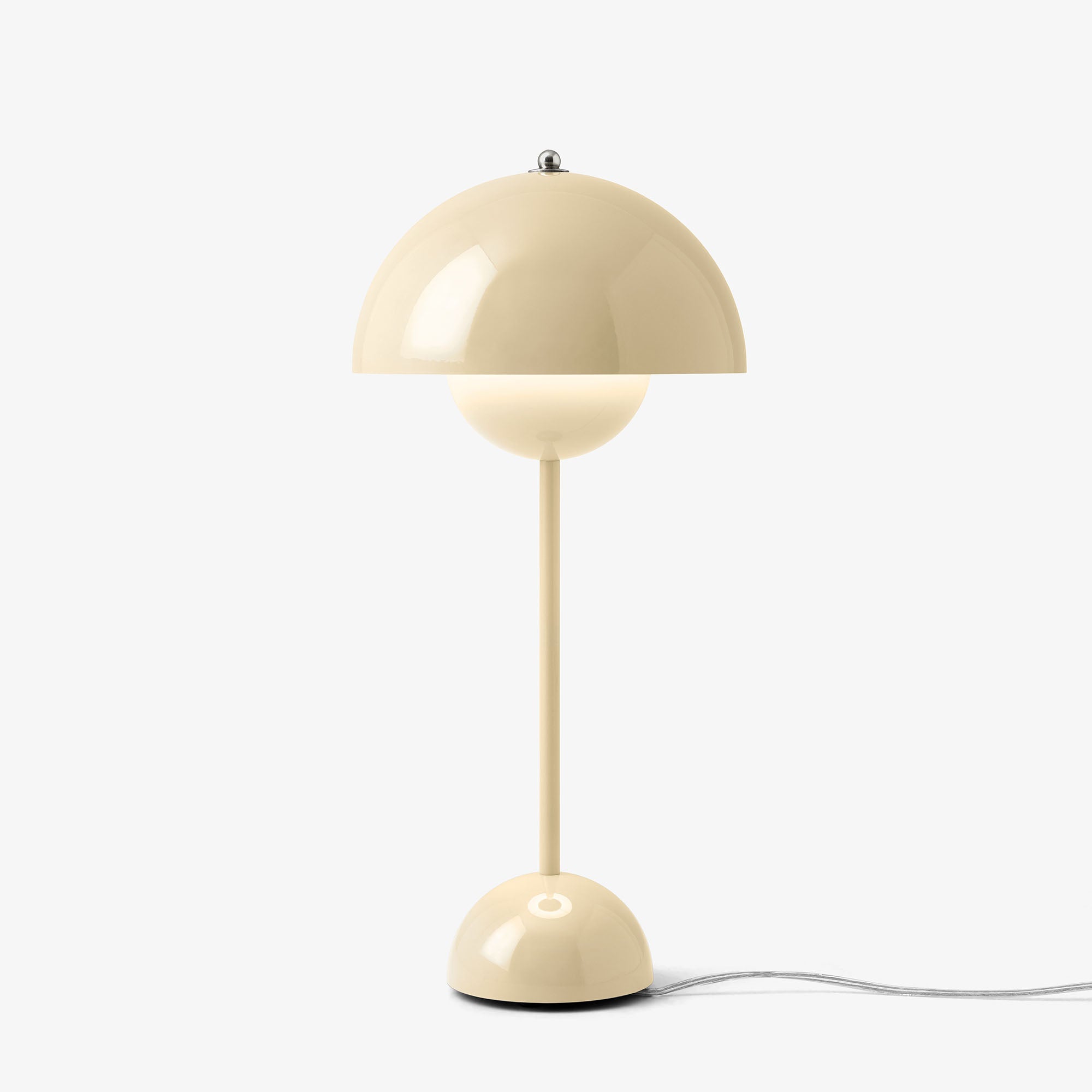 Flowerpot VP3 Ivory, lampă de masă