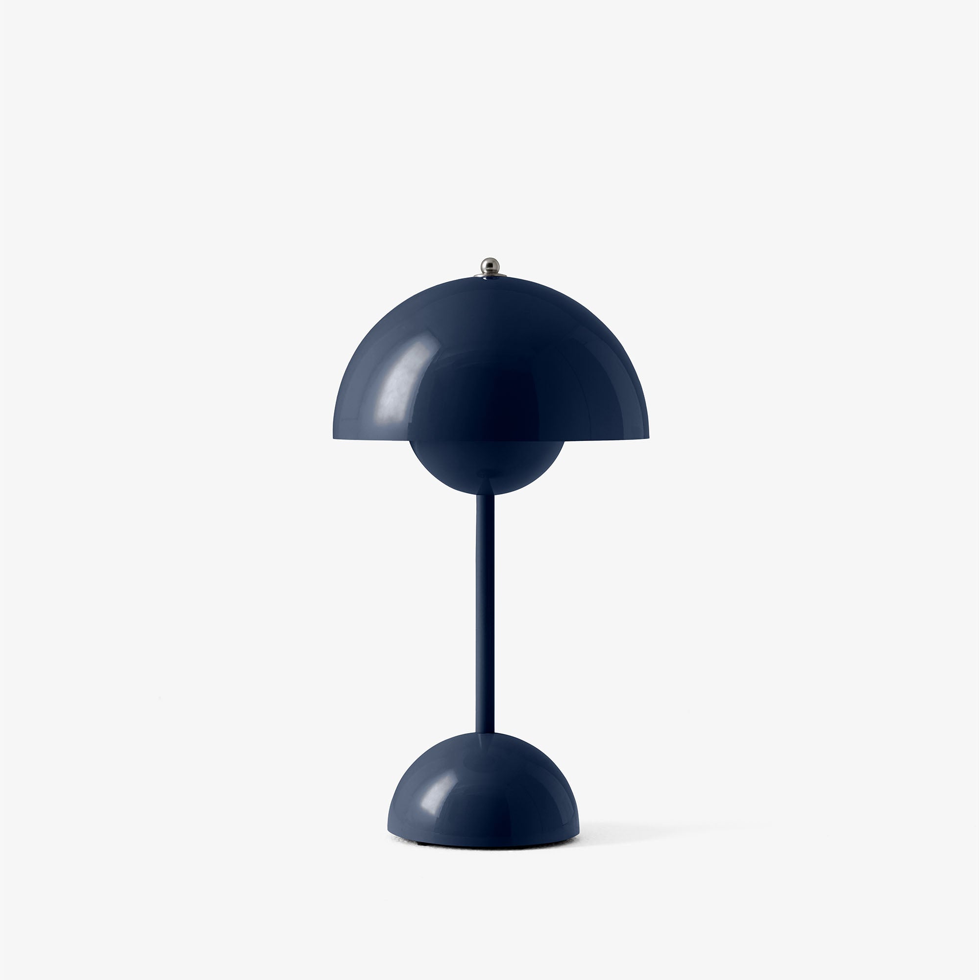 Flowerpot VP9 Steel Blue, lampă portabilă