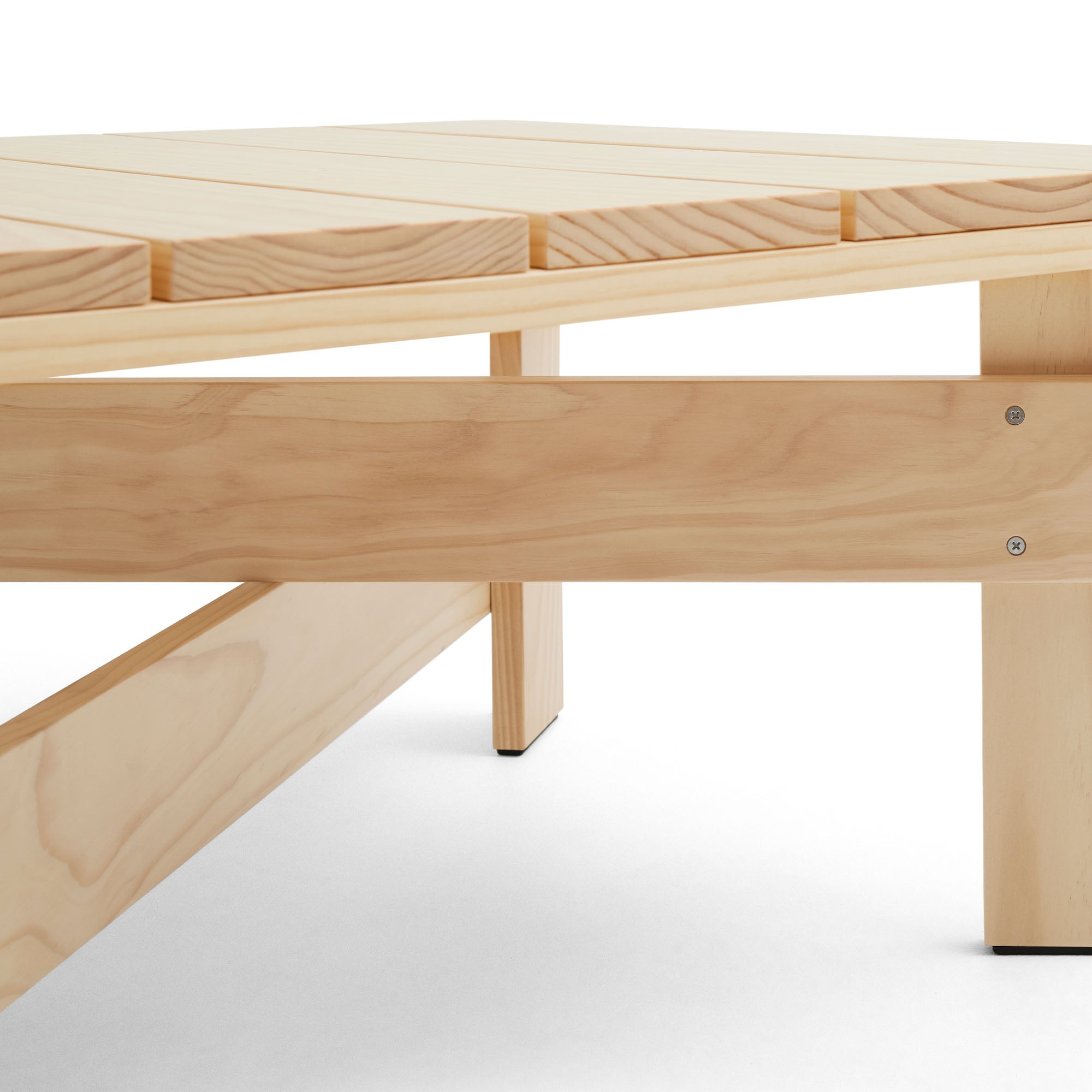 Crate Low Table, măsuță exterior 75x75 cm