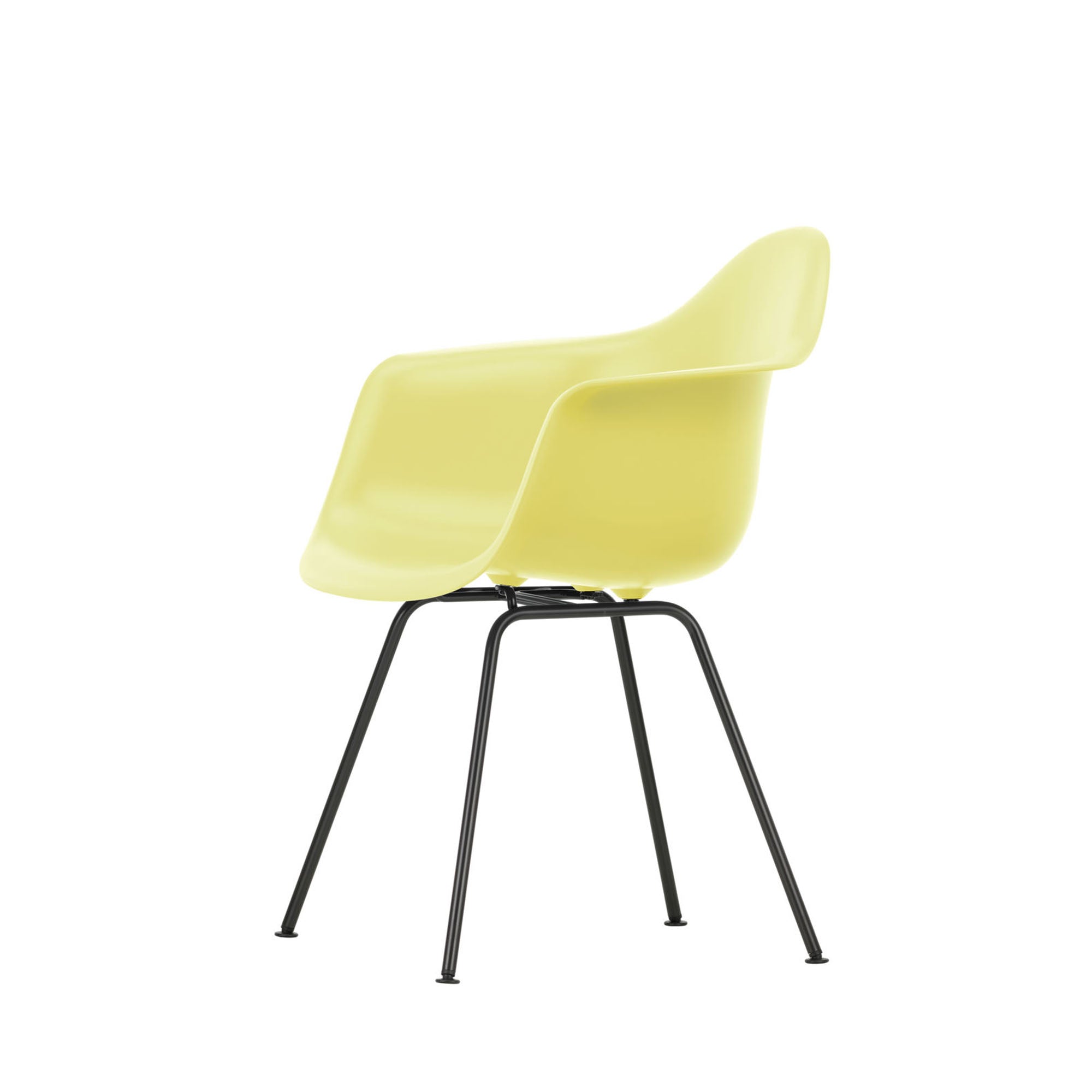 Eames Plastic RE DAX scaun cu baza neagră