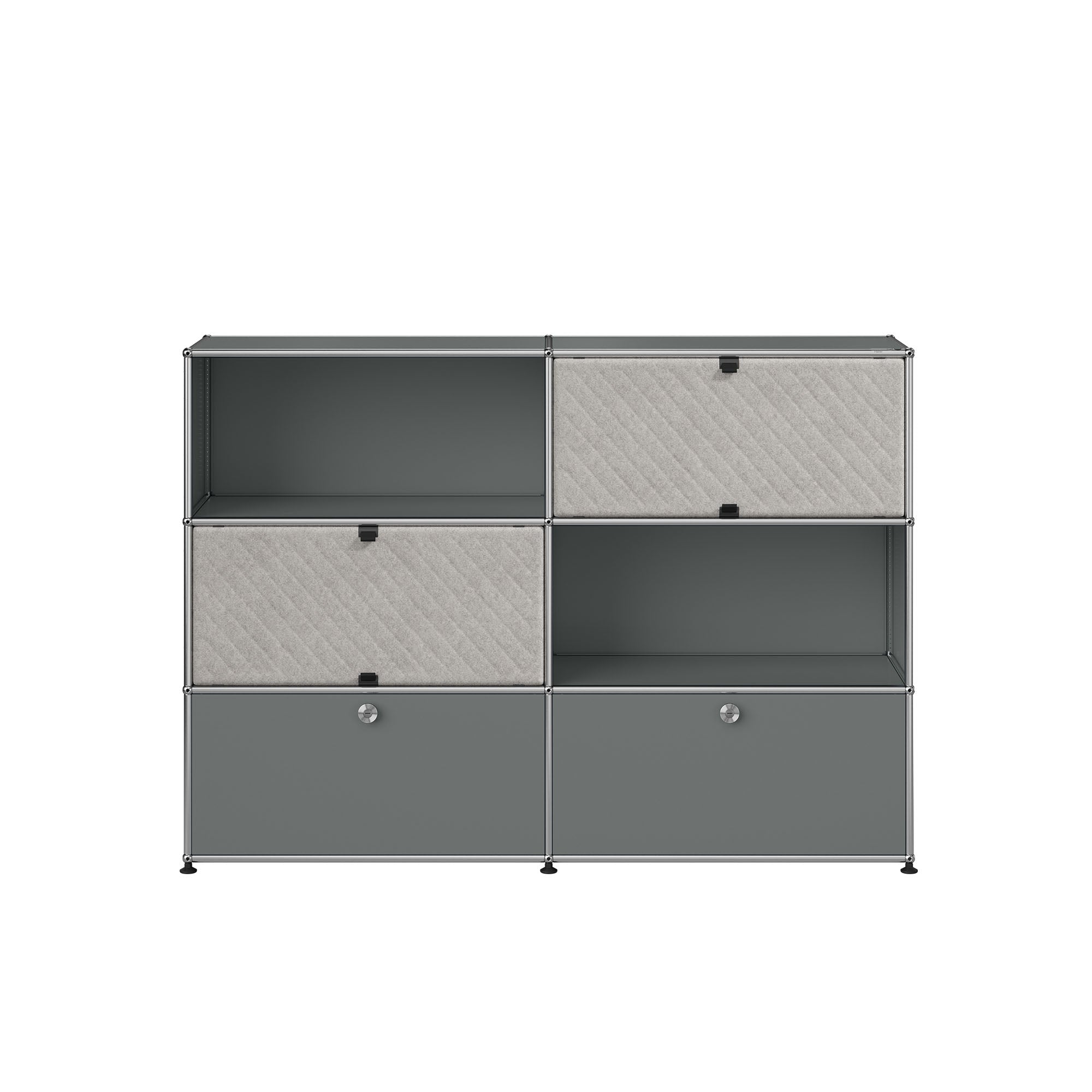 Haller cabinet modular cu Soft Panel și sertare drop-down config. 13