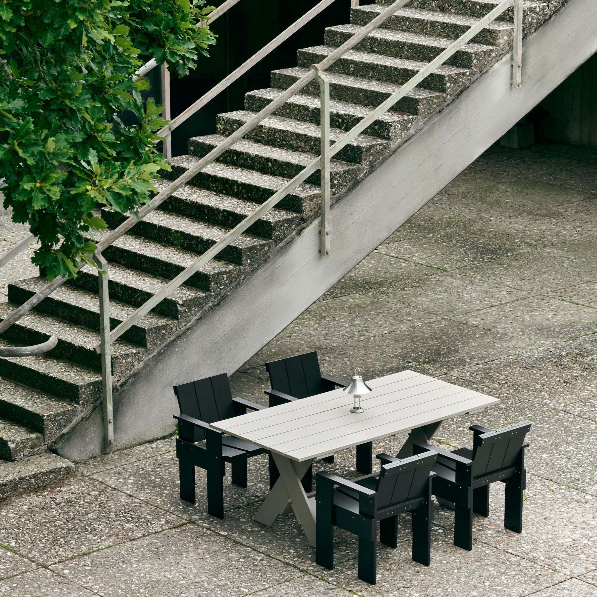 Crate Dining Table, masă de dining pentru exterior 180x89,5 cm