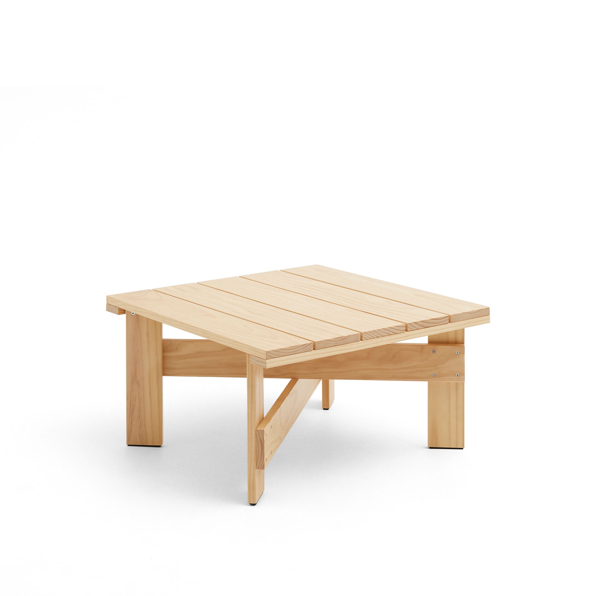 Crate Low Table, măsuță exterior 75x75 cm