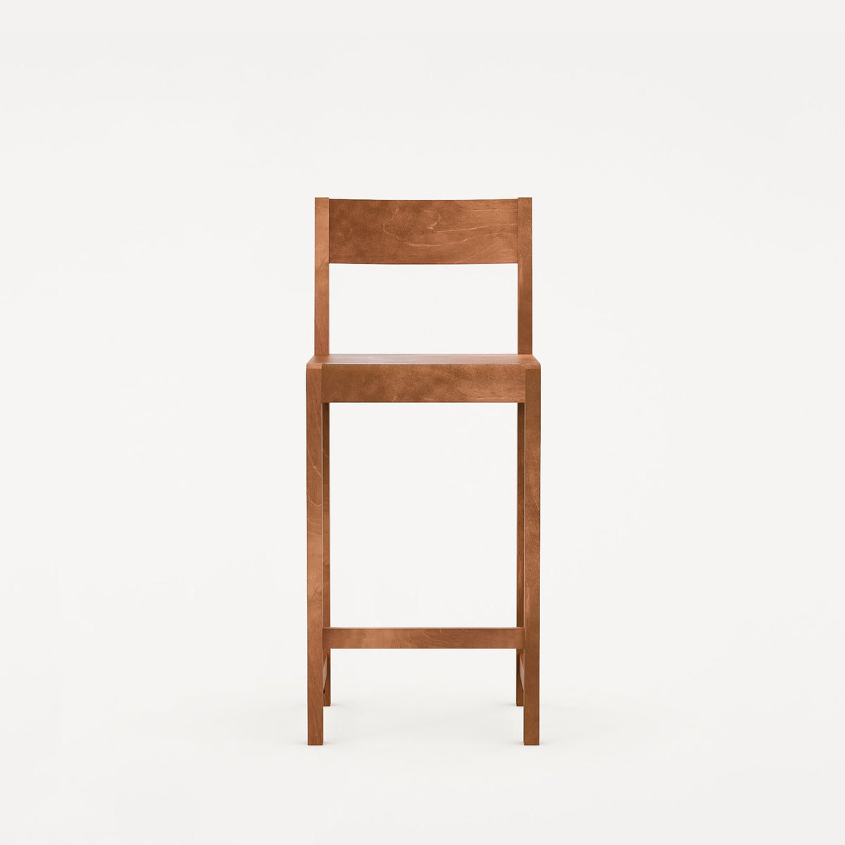 Bar Chair 01, scaun de bar din lemn H65 cm