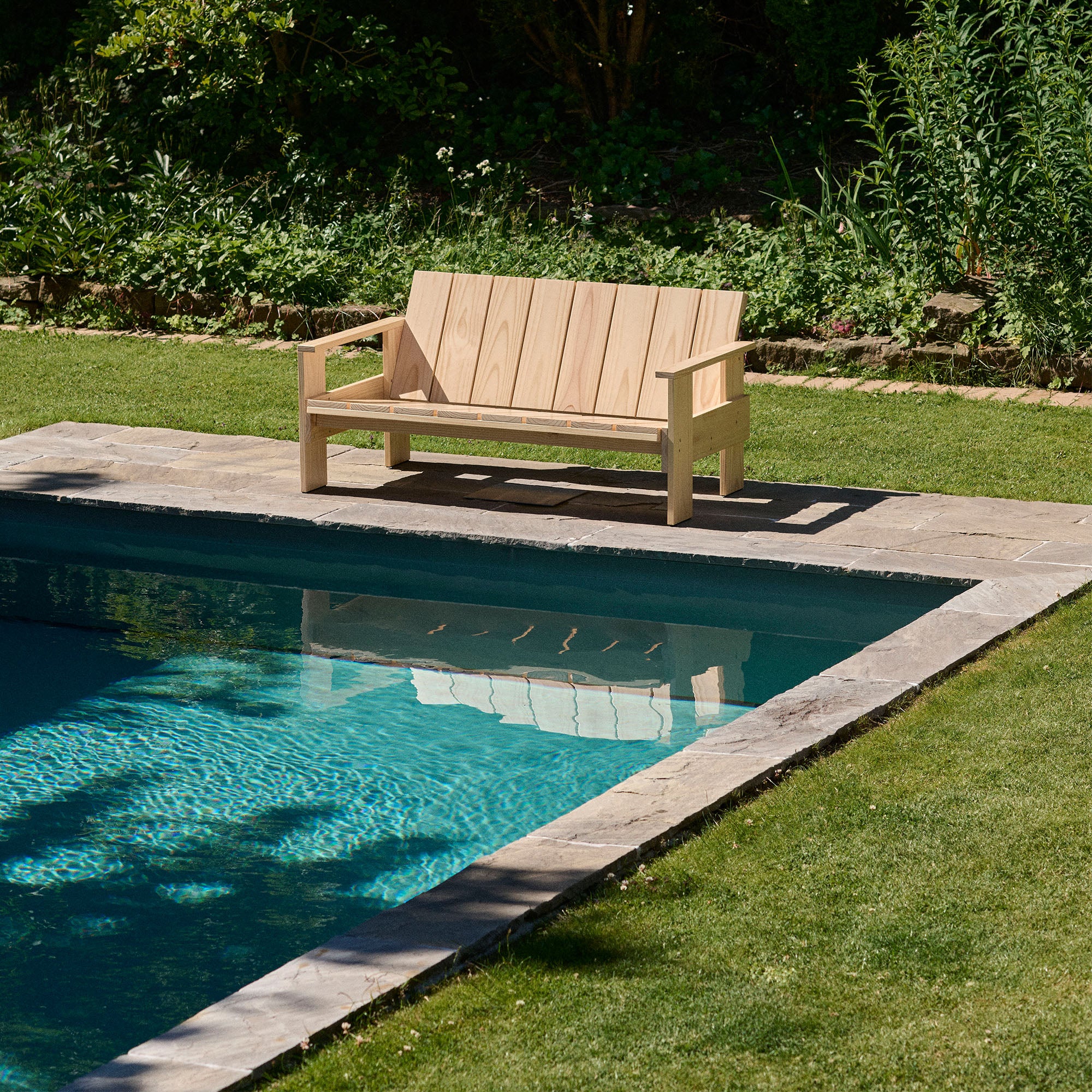 Crate Lounge Sofa, banchetă lounge de exterior