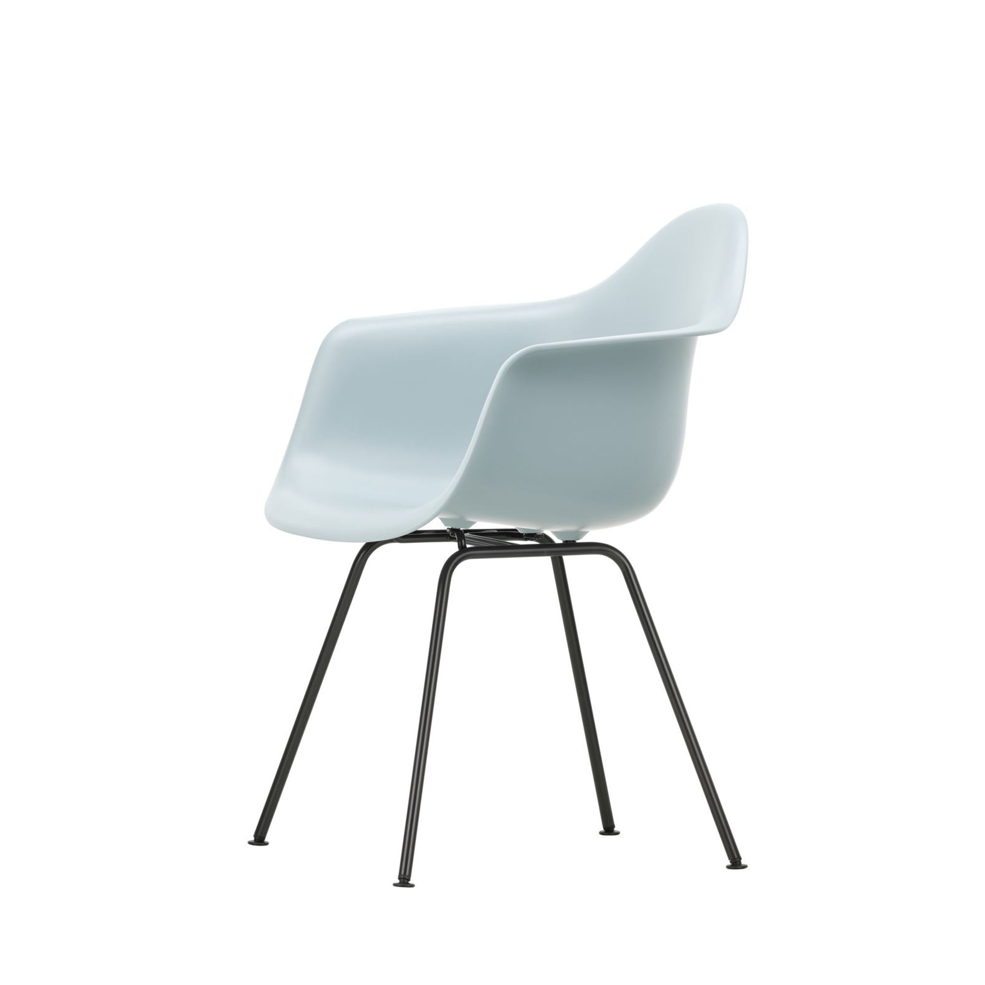 Eames Plastic RE DAX scaun cu baza neagră