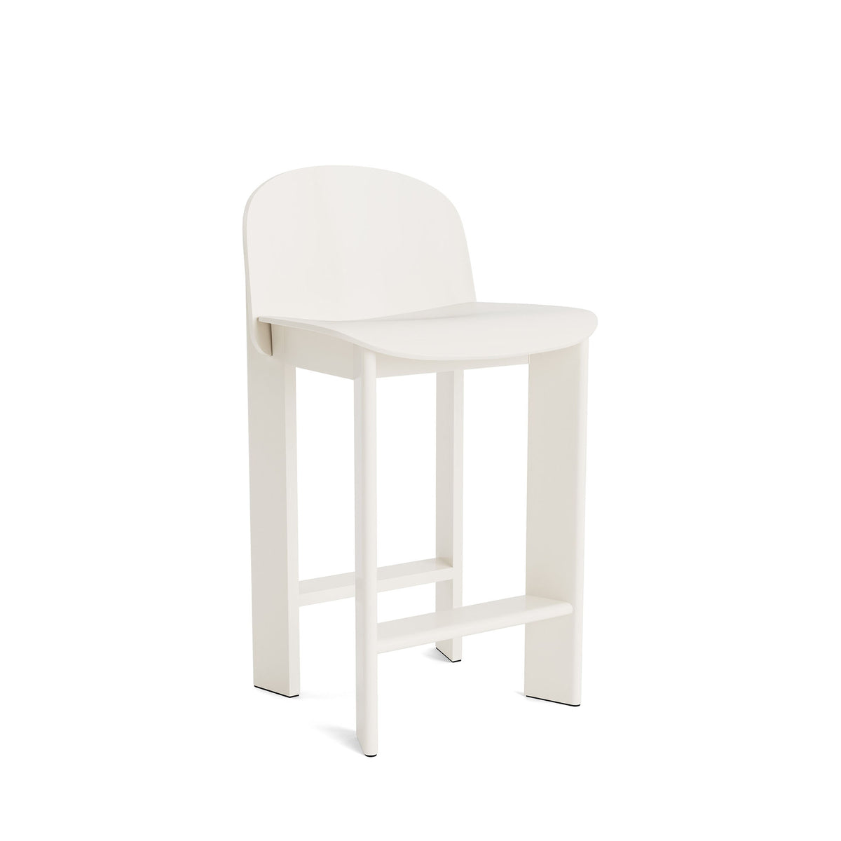 Chisel 35 Bar Stool Low, scaun de bar din lemn H65