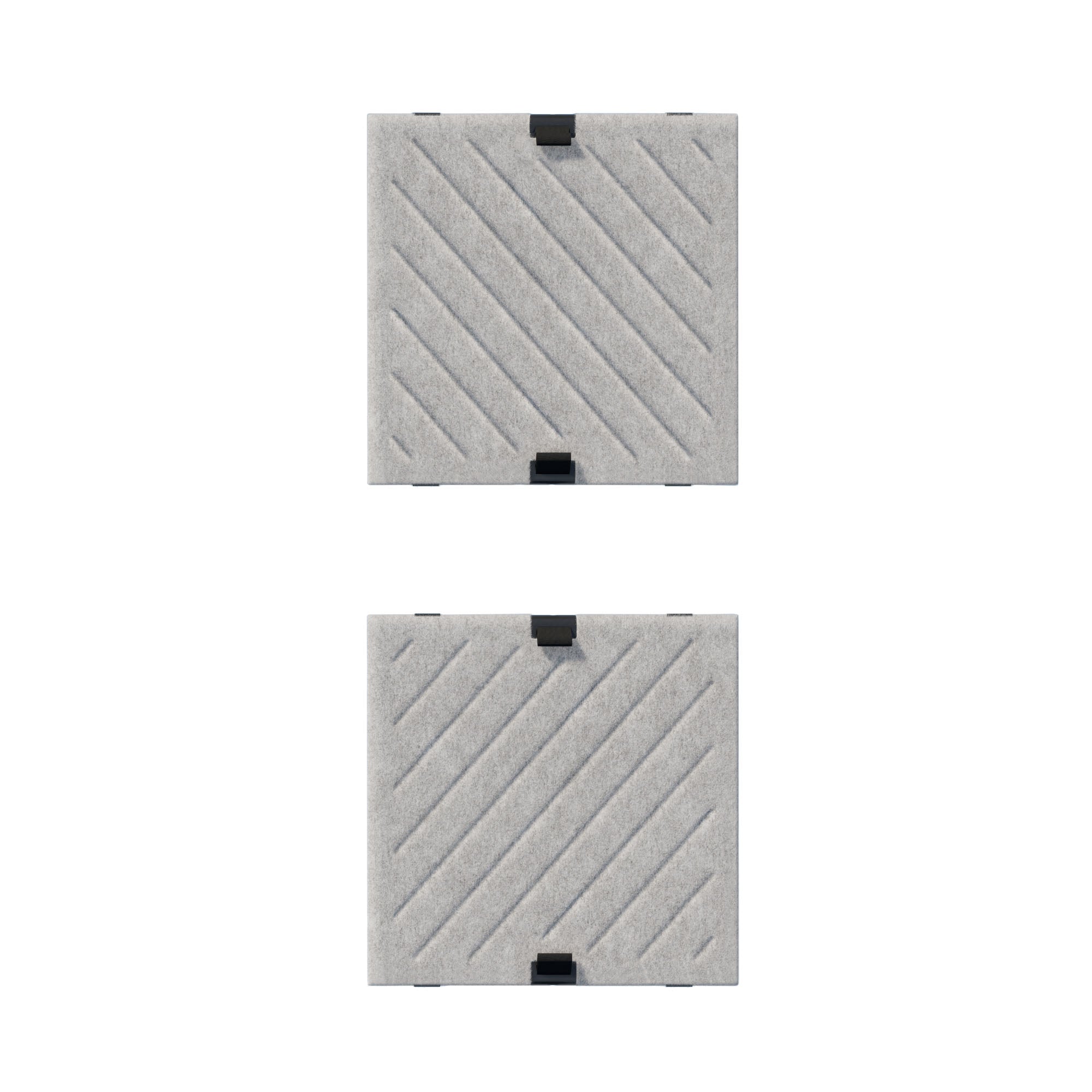Haller Soft Panel Mono 35x35 cm, panou textil diagonal