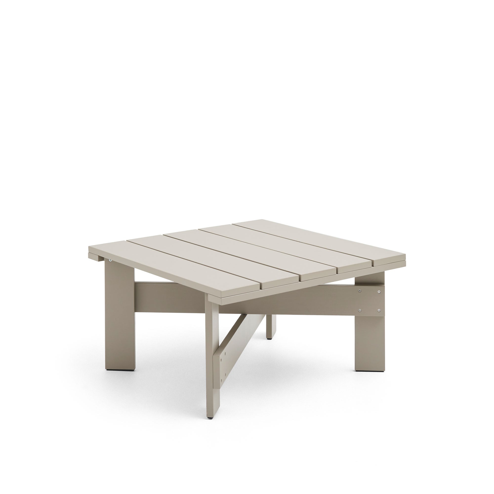 Crate Low Table, măsuță exterior 75x75 cm