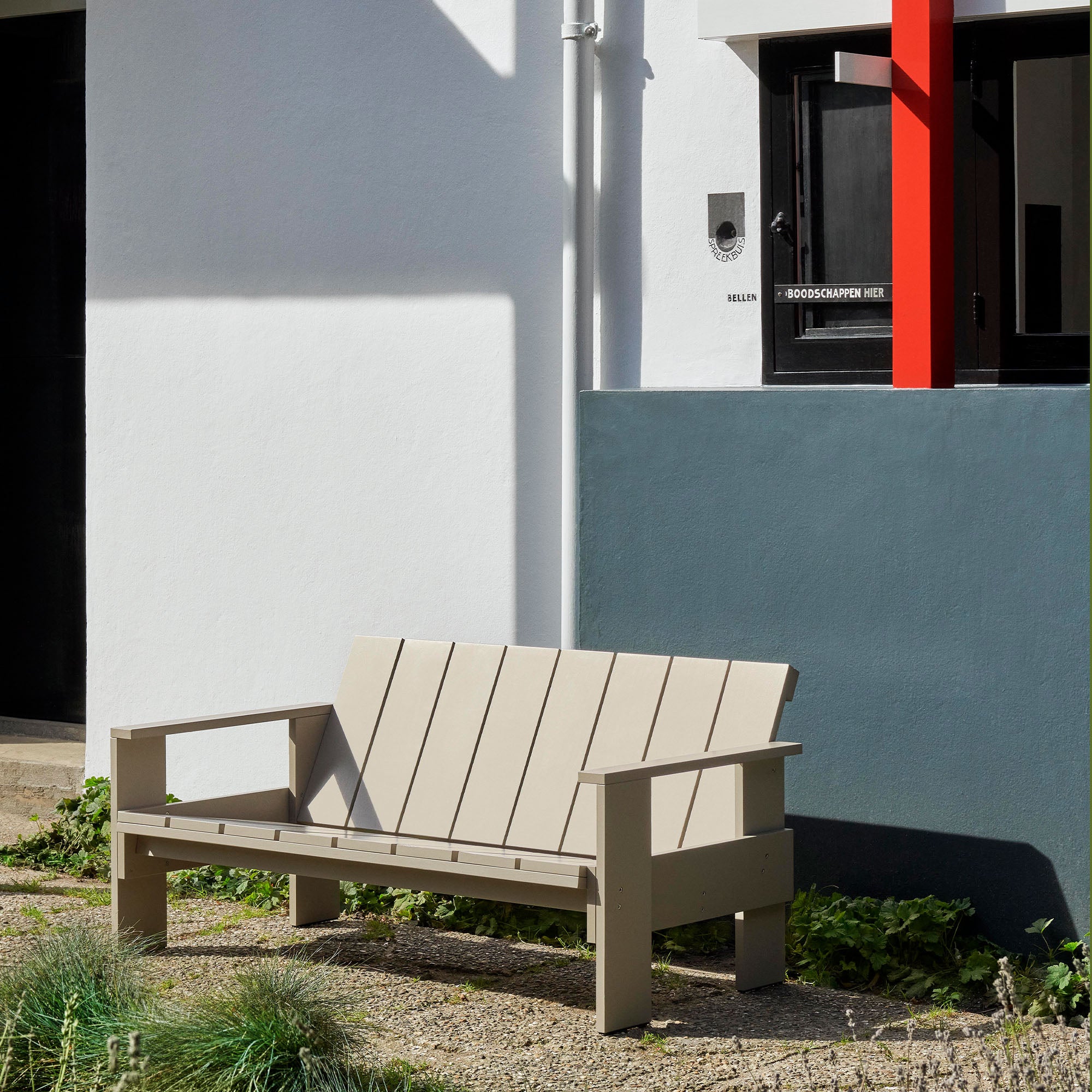 Crate Lounge Sofa, banchetă lounge de exterior