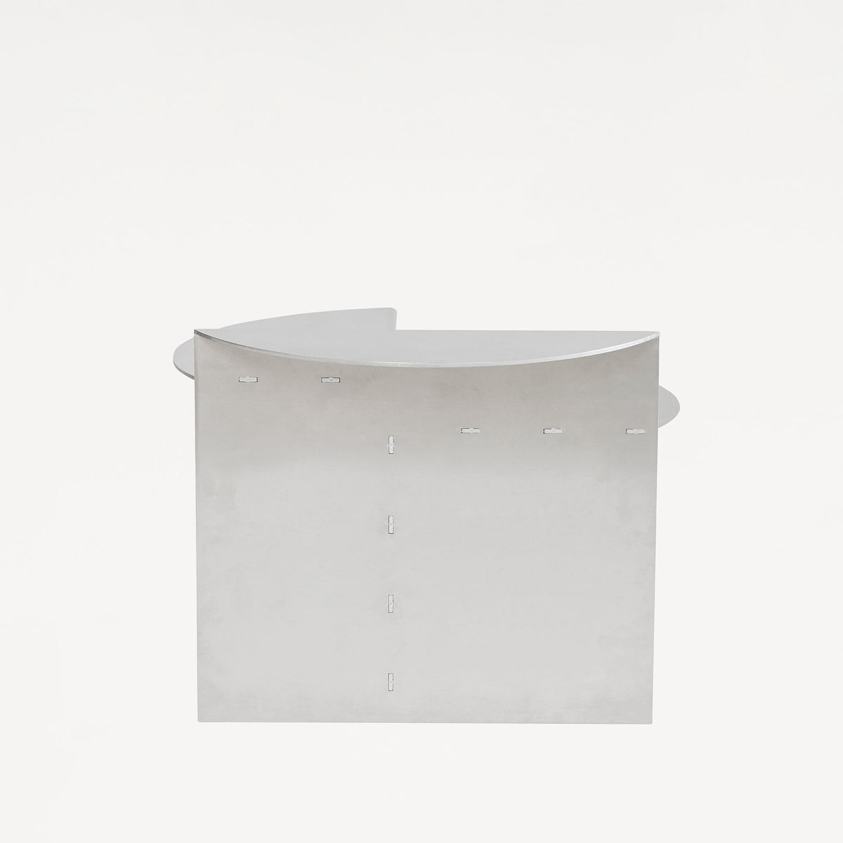 Rivet Side Table Aluminium, măsuță ocazională
