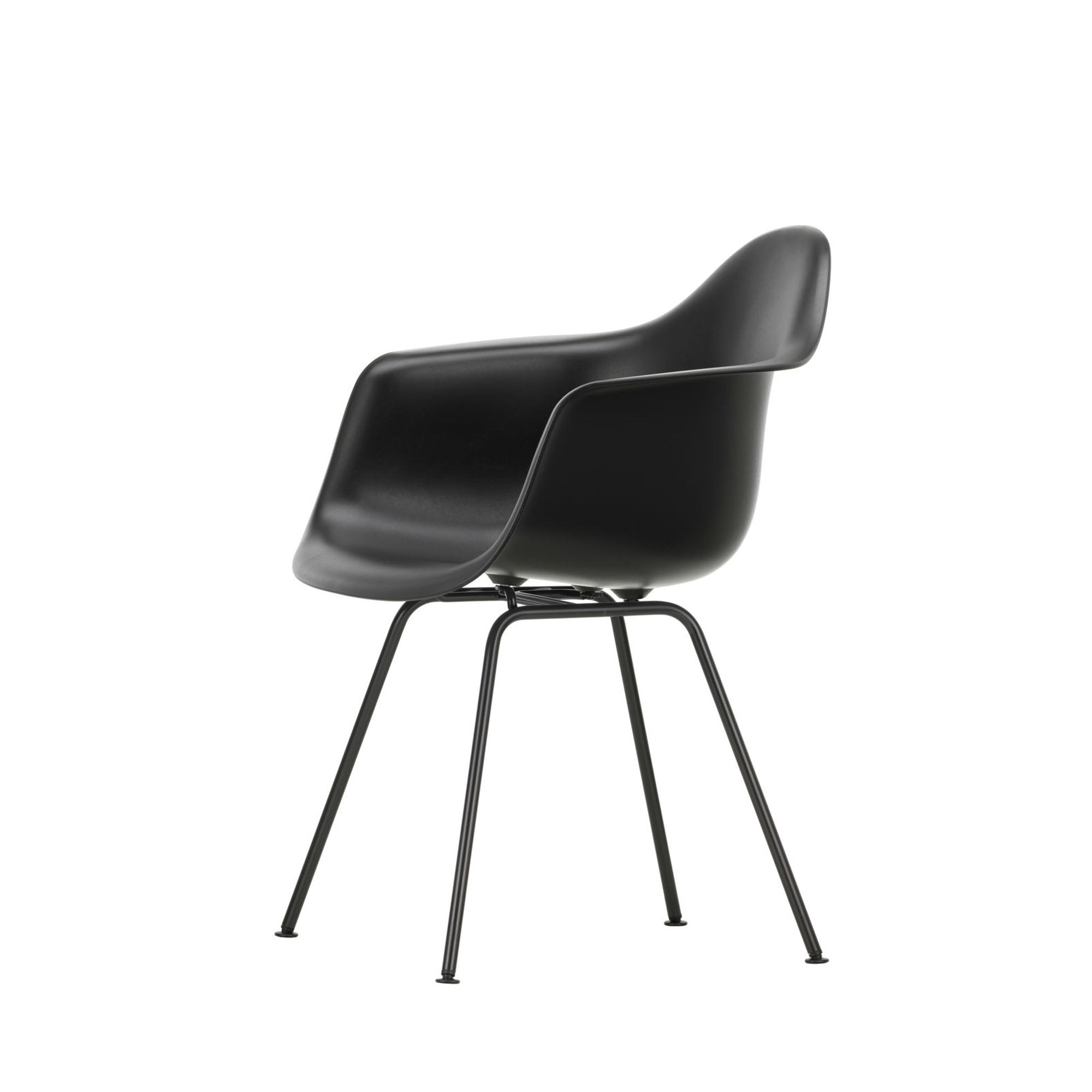 Eames Plastic RE DAX scaun cu baza neagră