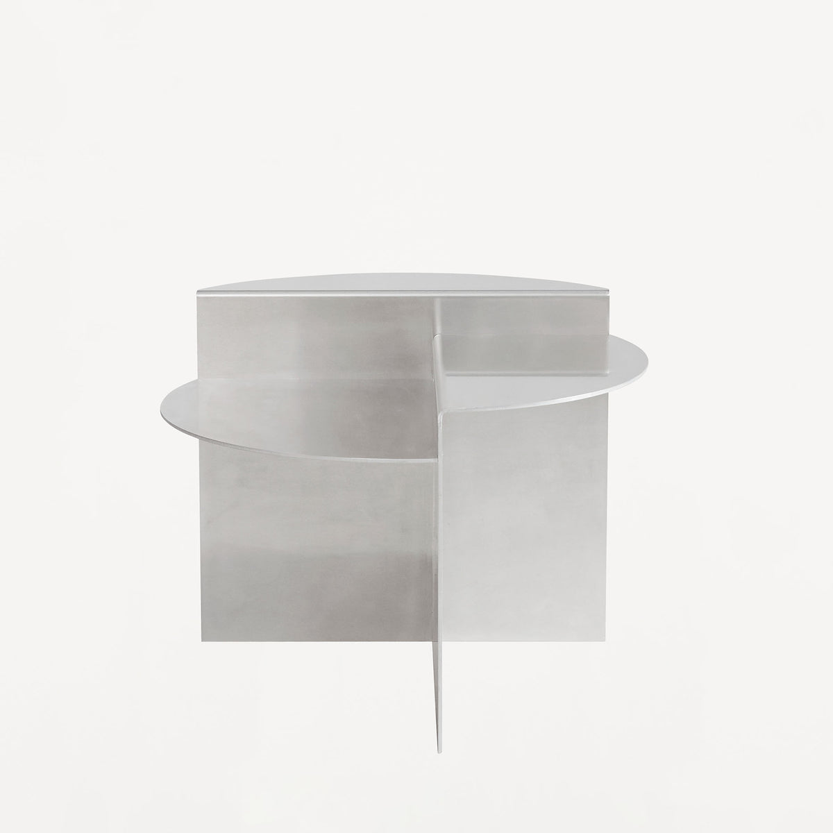 Rivet Side Table Aluminium, măsuță ocazională