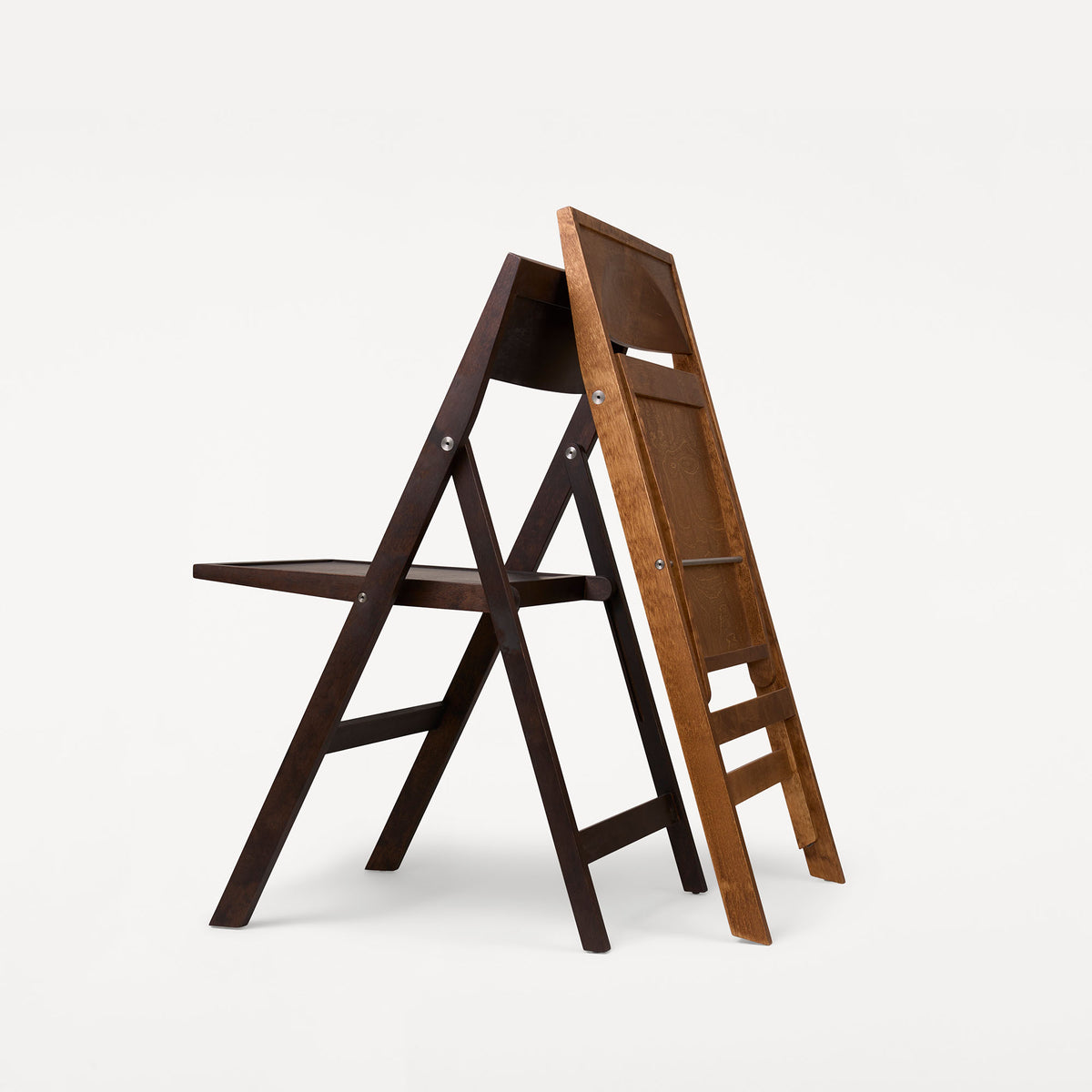 Folding Flat Chair, scaun pliabil din lemn