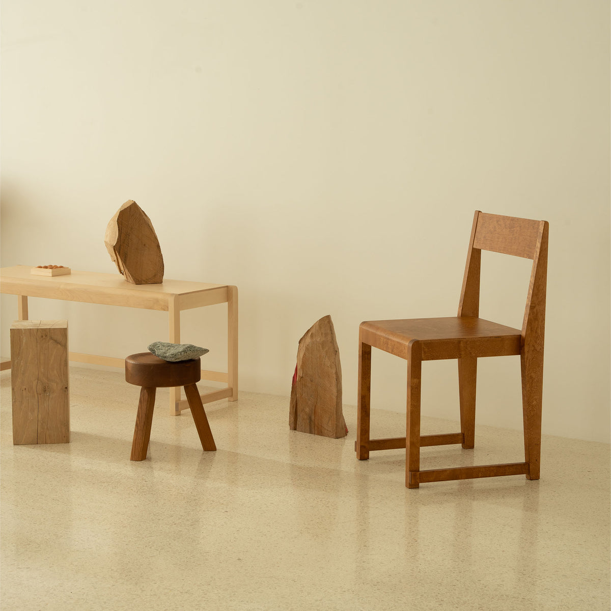 Chair 01, scaun din lemn