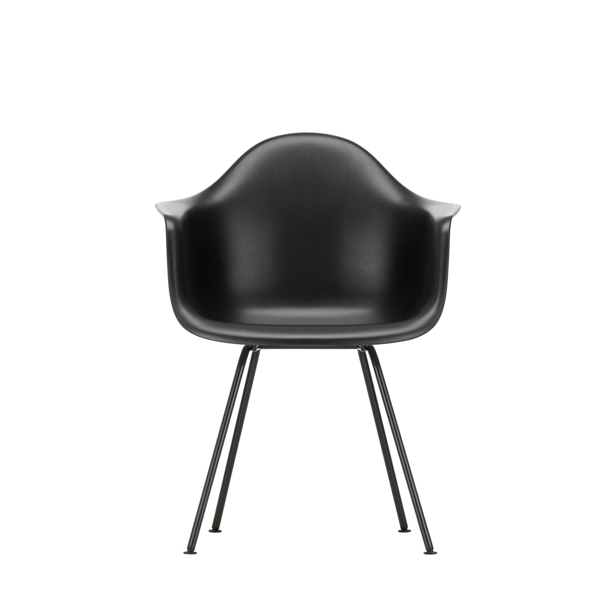 Eames Plastic RE DAX scaun cu baza neagră