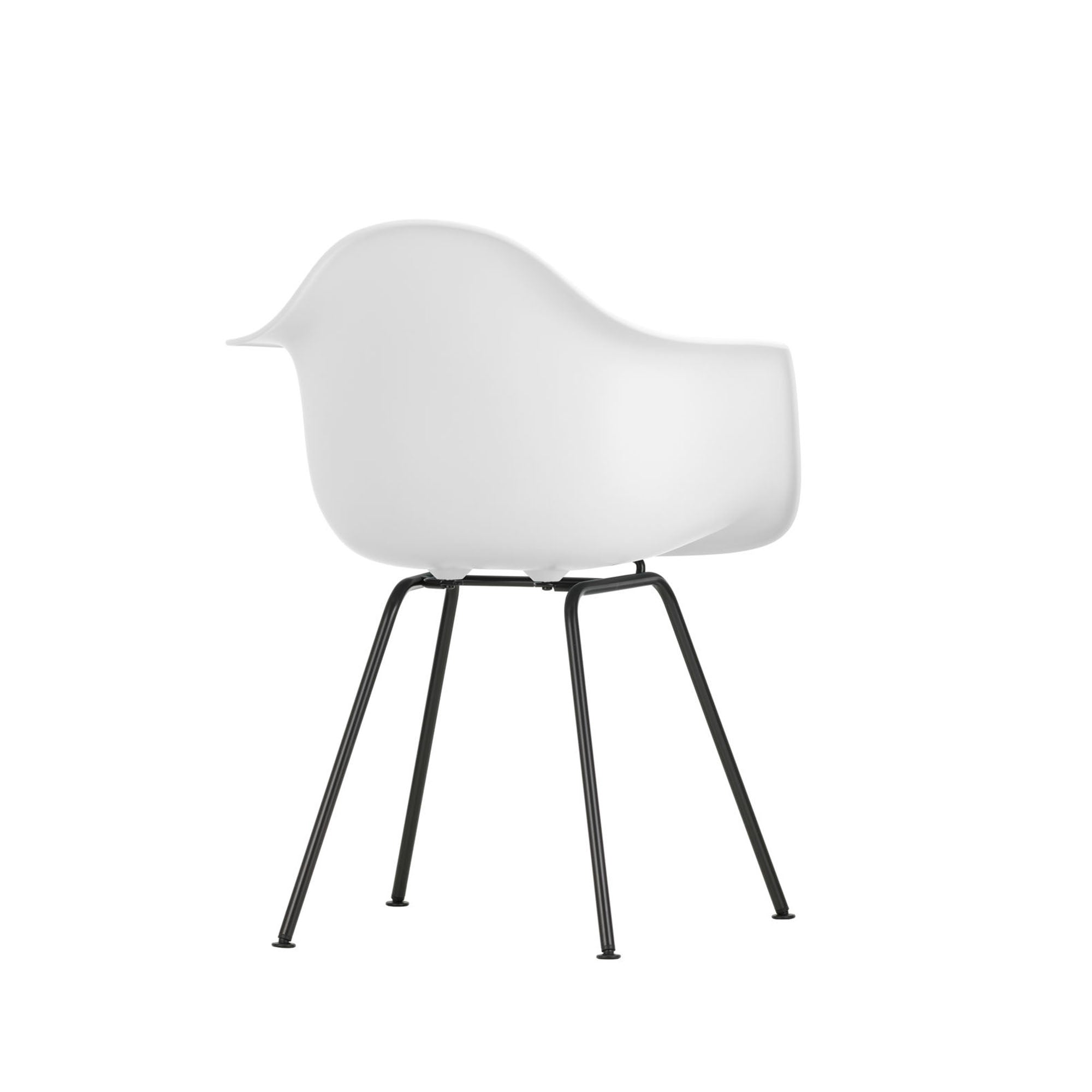 Eames Plastic RE DAX scaun cu baza neagră