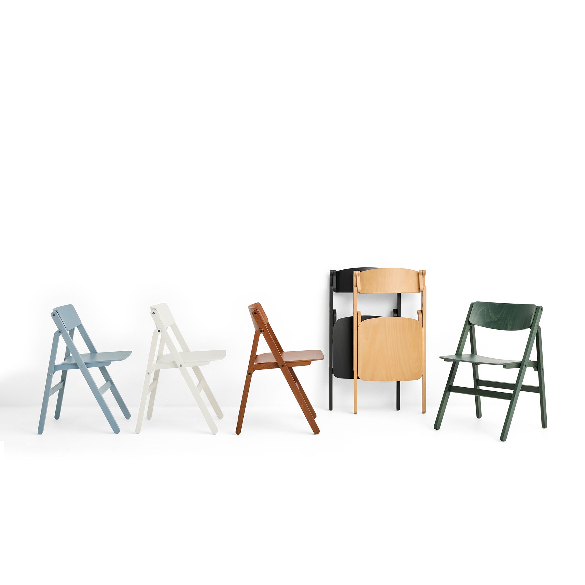 Backflip chair, scaun pliabil din lemn