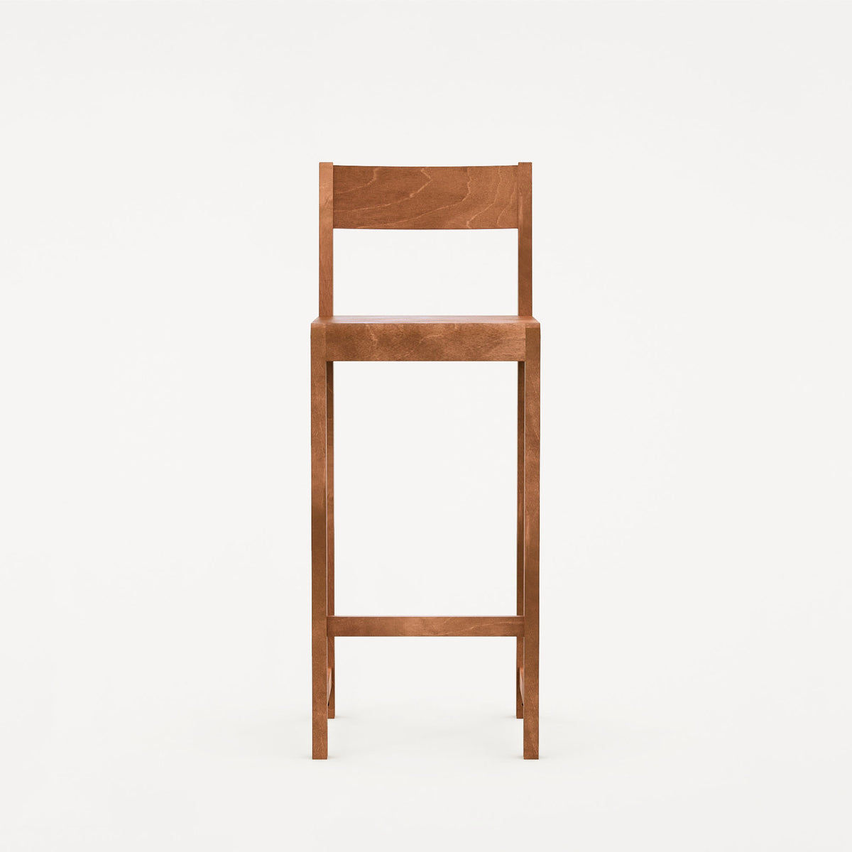 Bar Chair 01, scaun de bar din lemn H76 cm