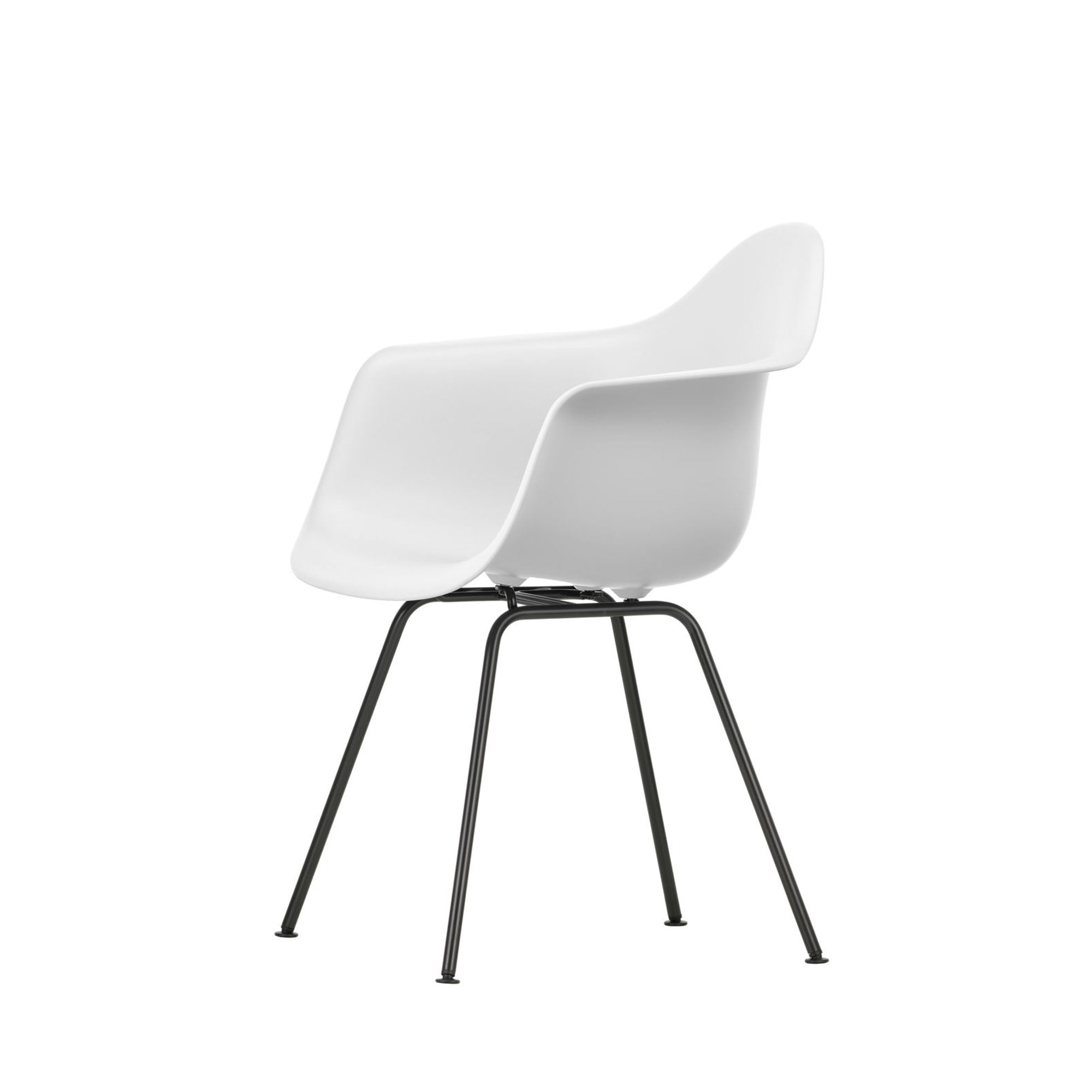 Eames Plastic RE DAX scaun cu baza neagră