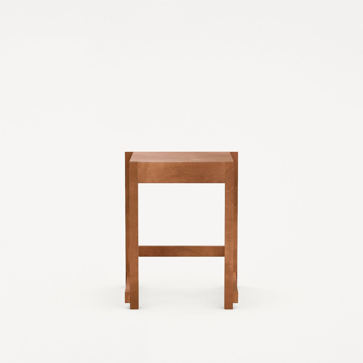 Low Stool 01, taburet din lemn
