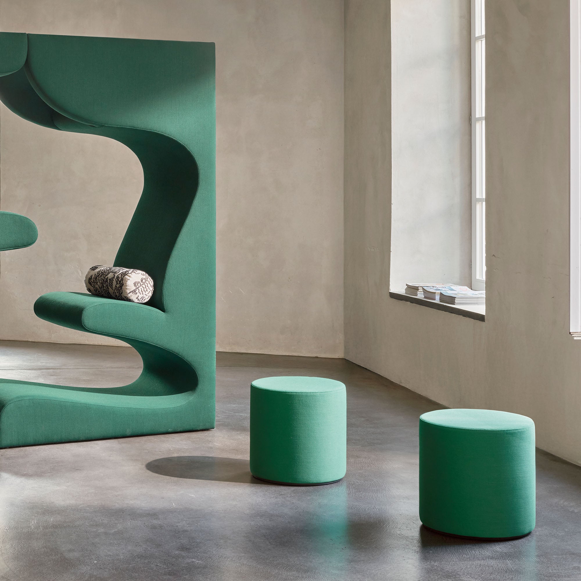 Visiona Stool, puf Ø42 cm