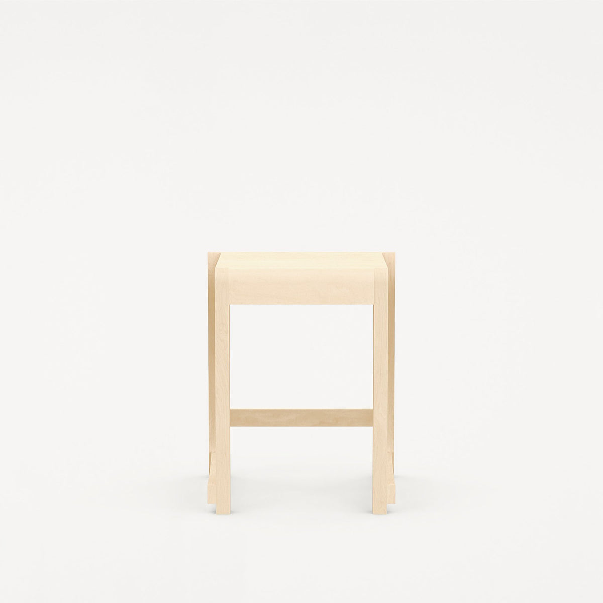 Low Stool 01, taburet din lemn