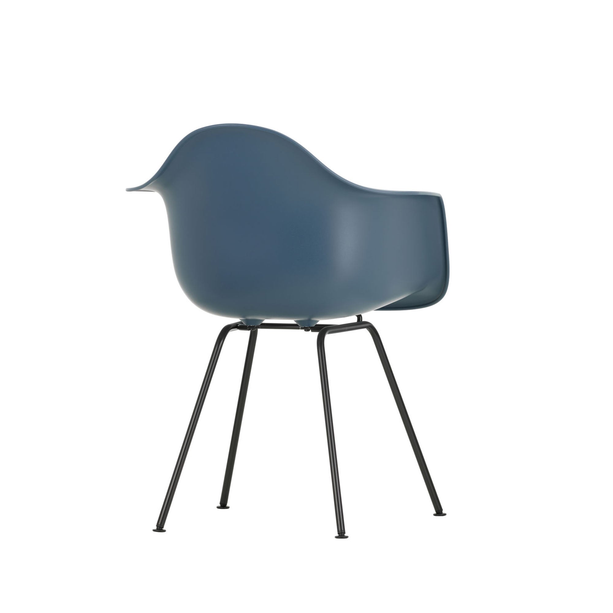 Eames Plastic RE DAX scaun cu baza neagră