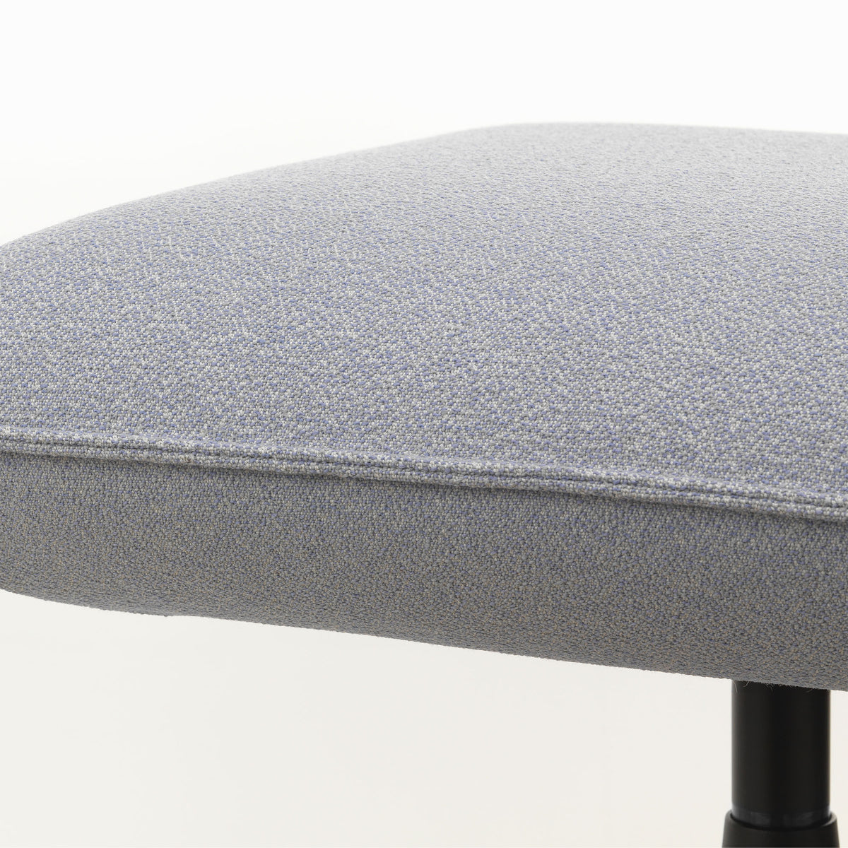 Bascule Highback Lounge Chair cu Otoman, bază metal