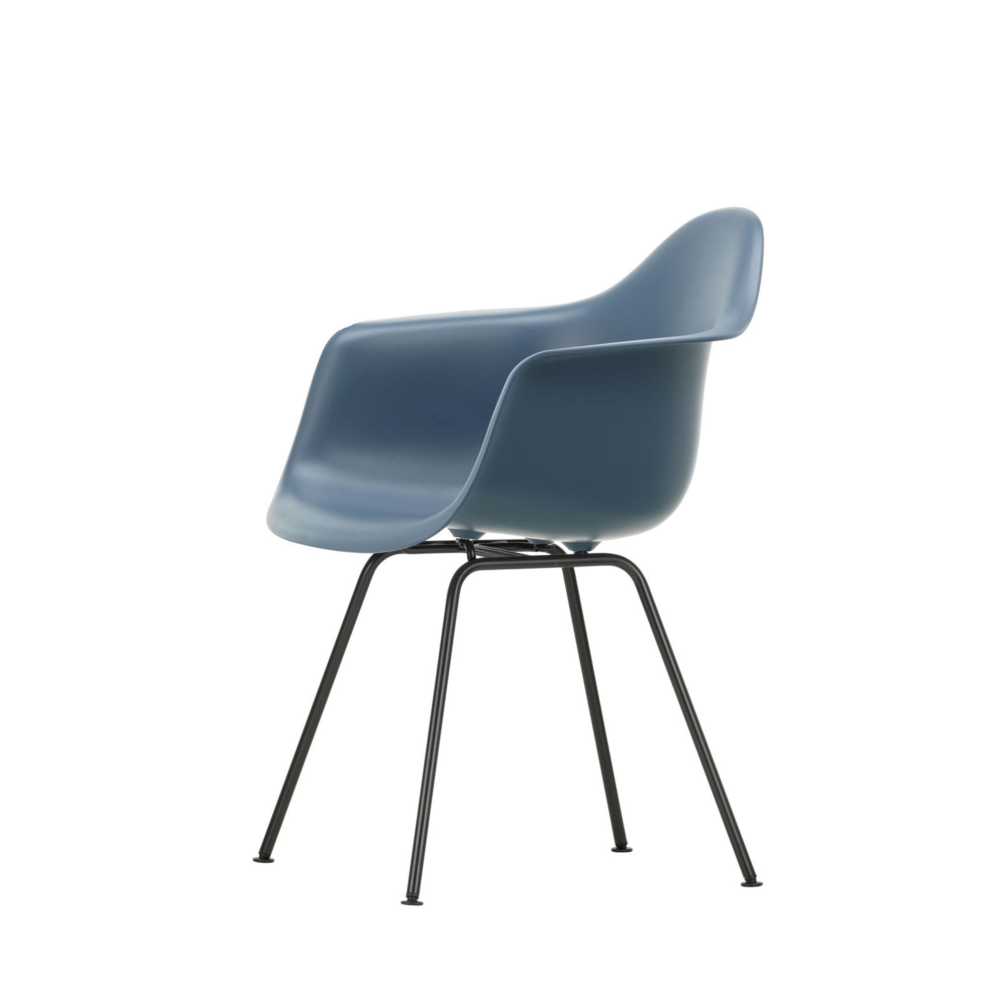 Eames Plastic RE DAX scaun cu baza neagră