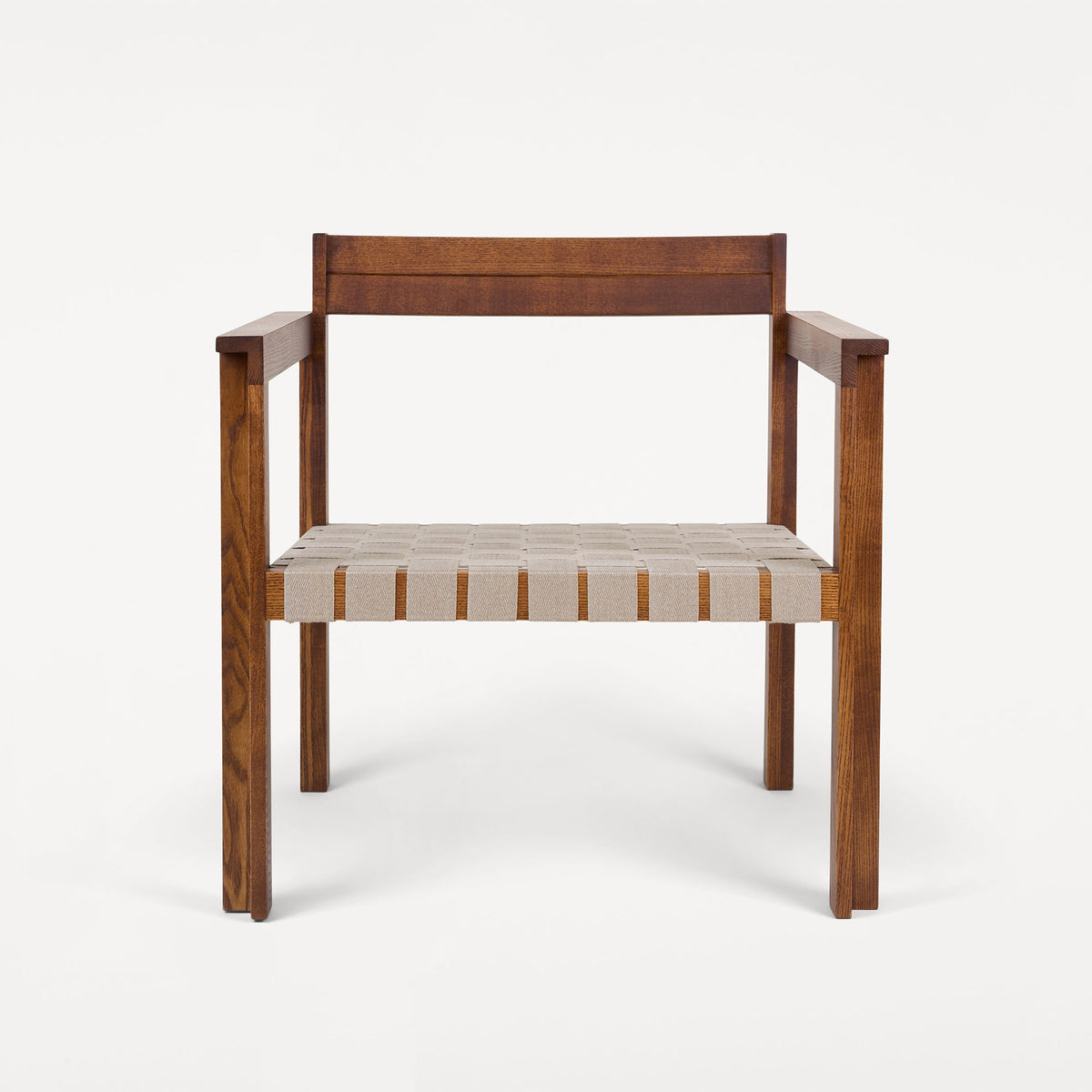 Symmetry Easy Chair, fotoliu din lemn cu cotiere