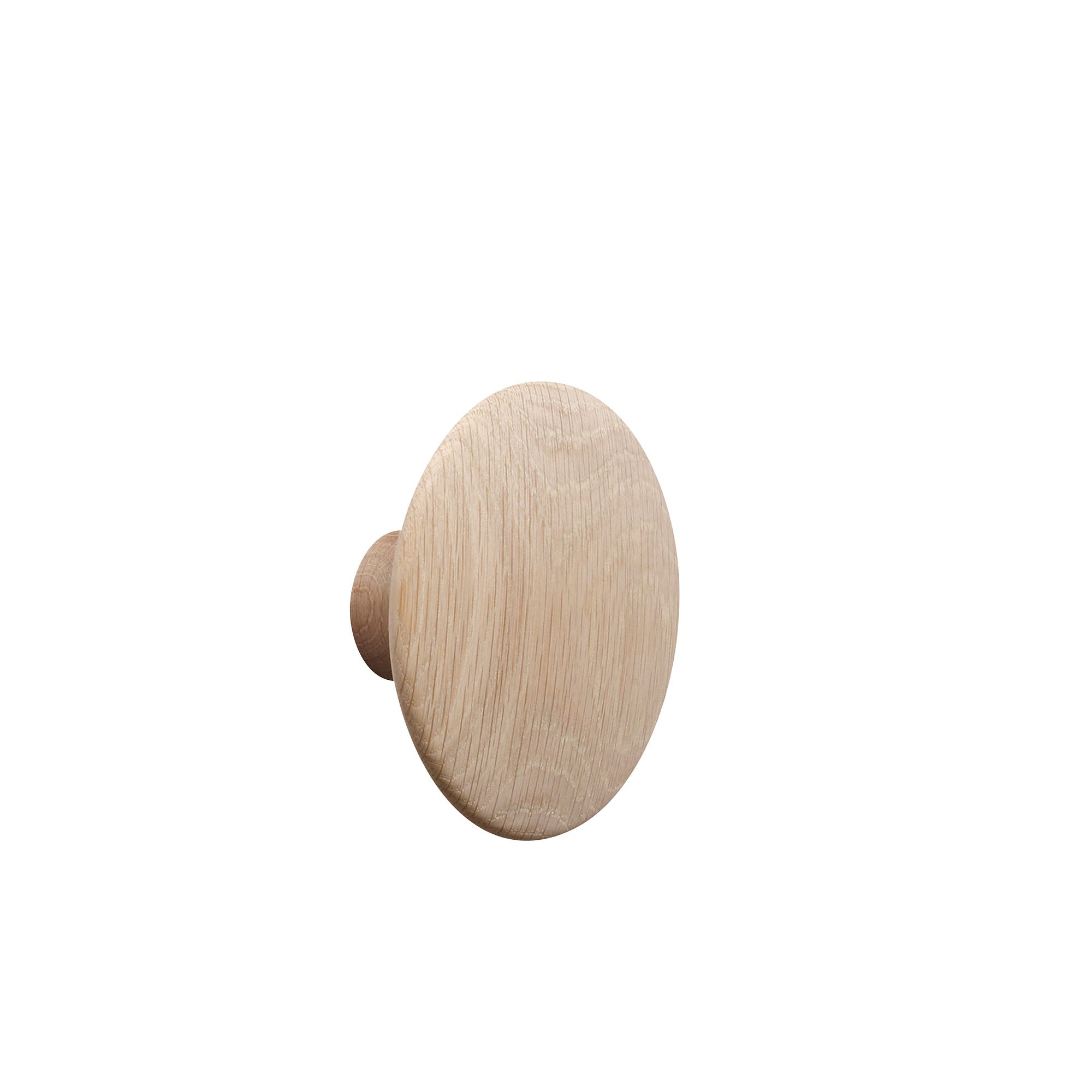 The Dots Wood cuier de lemn mediu Ø13 cm
