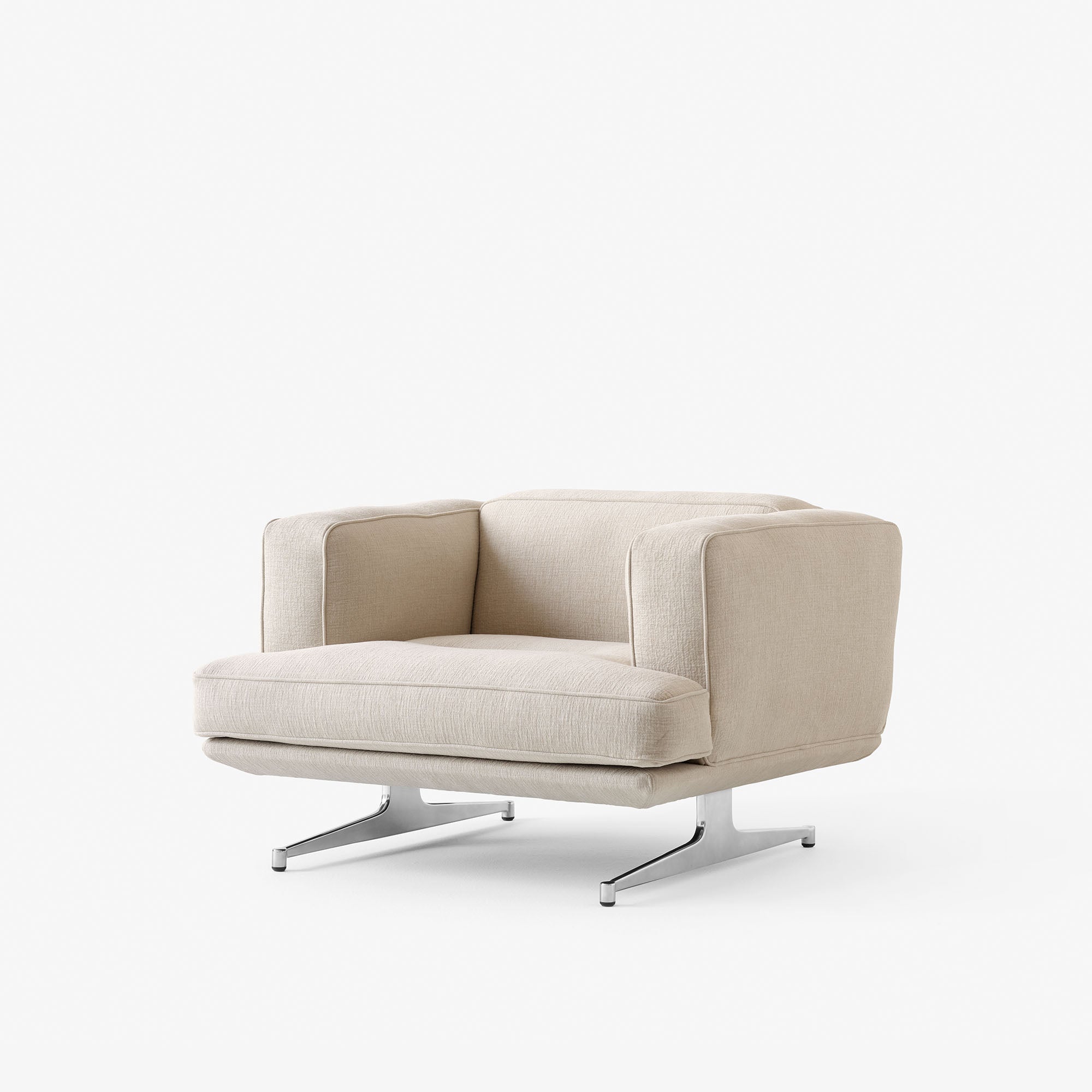Inland AV21 fotoliu lounge cu bază aluminiu