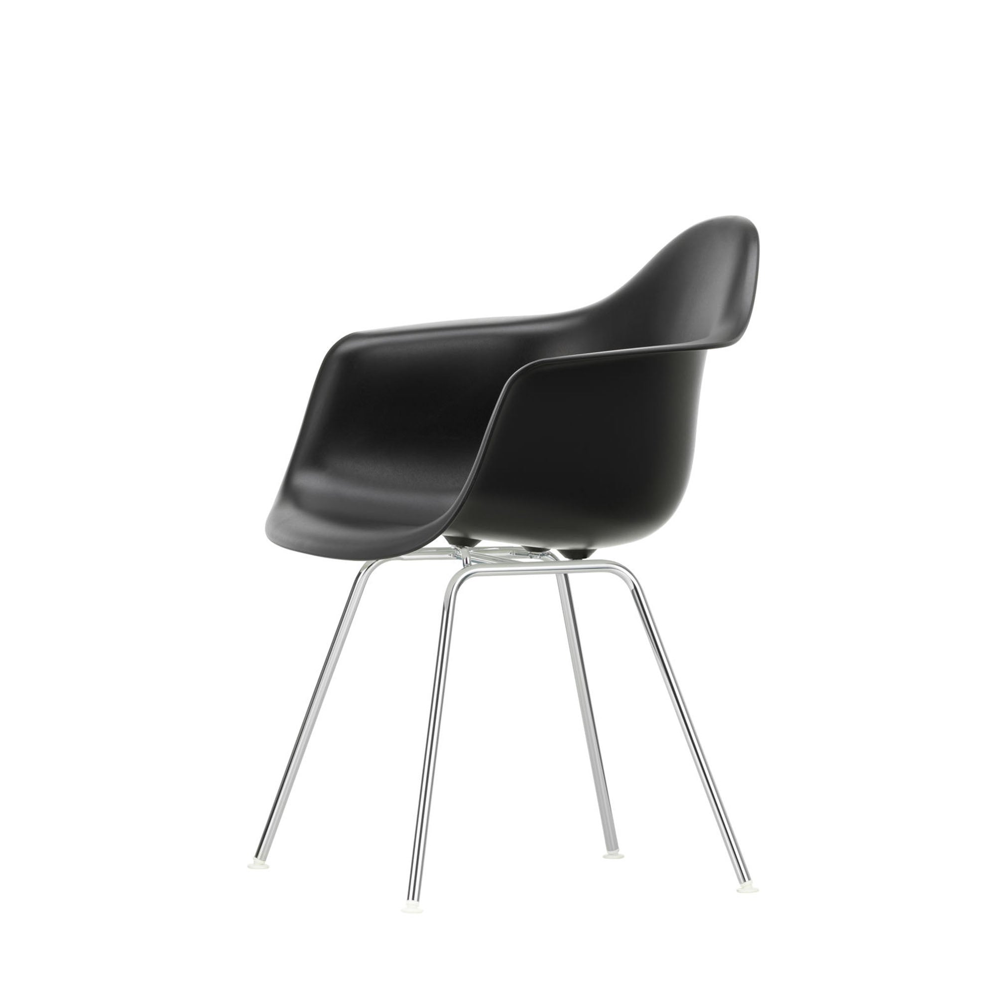 Eames Plastic RE DAX scaun cu baza cromată
