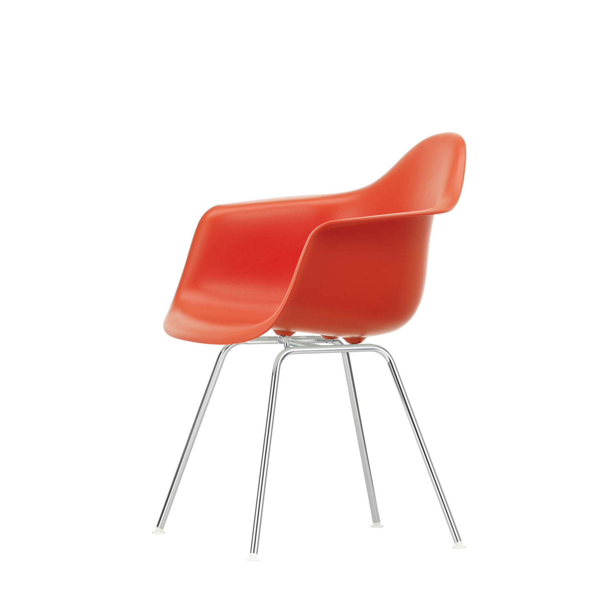 Eames Plastic RE DAX scaun cu baza cromată