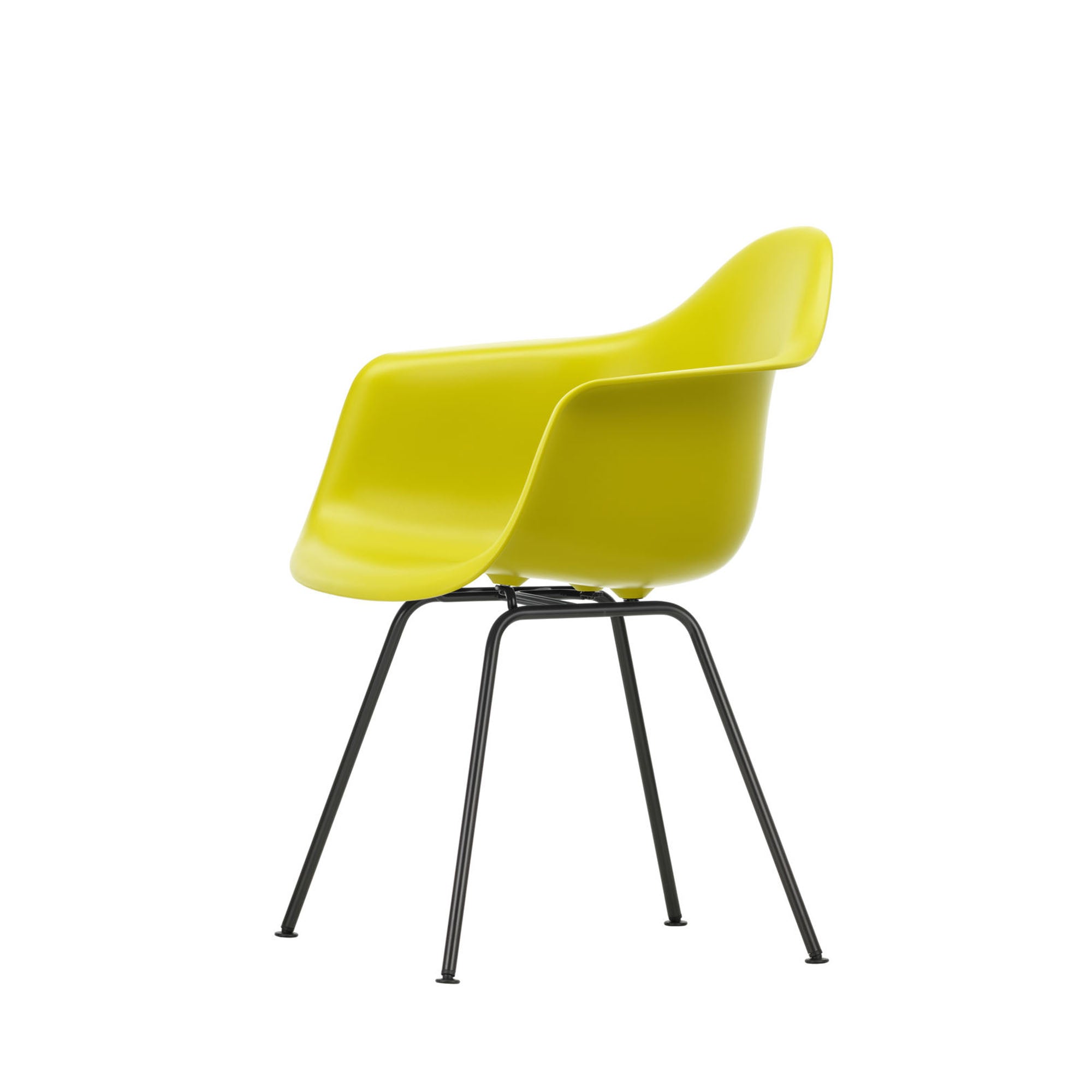 Eames Plastic RE DAX scaun cu baza neagră