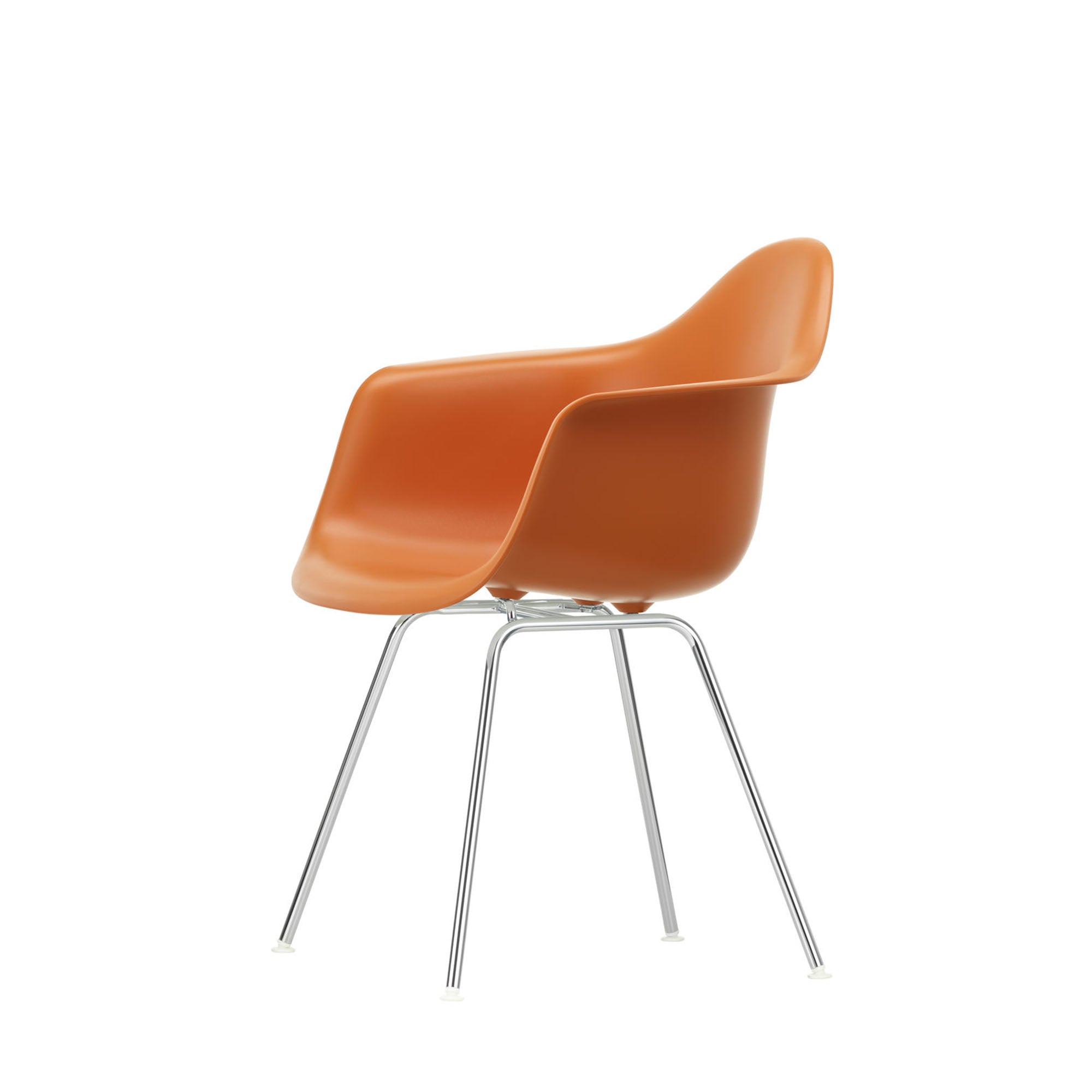 Eames Plastic RE DAX scaun cu baza cromată