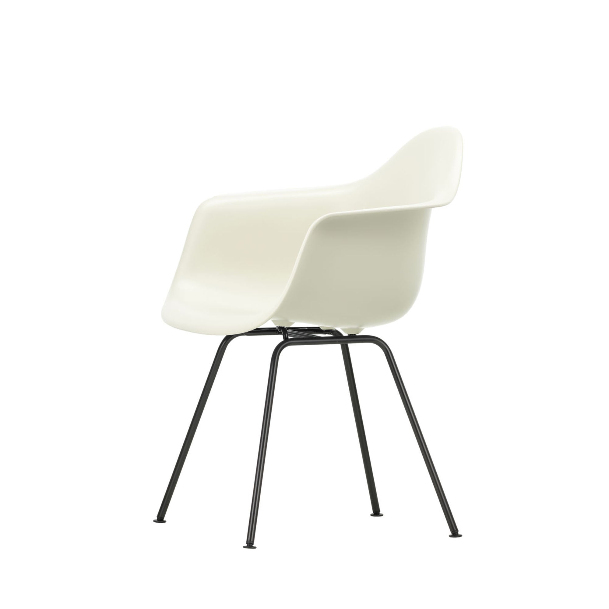 Eames Plastic RE DAX scaun cu baza neagră