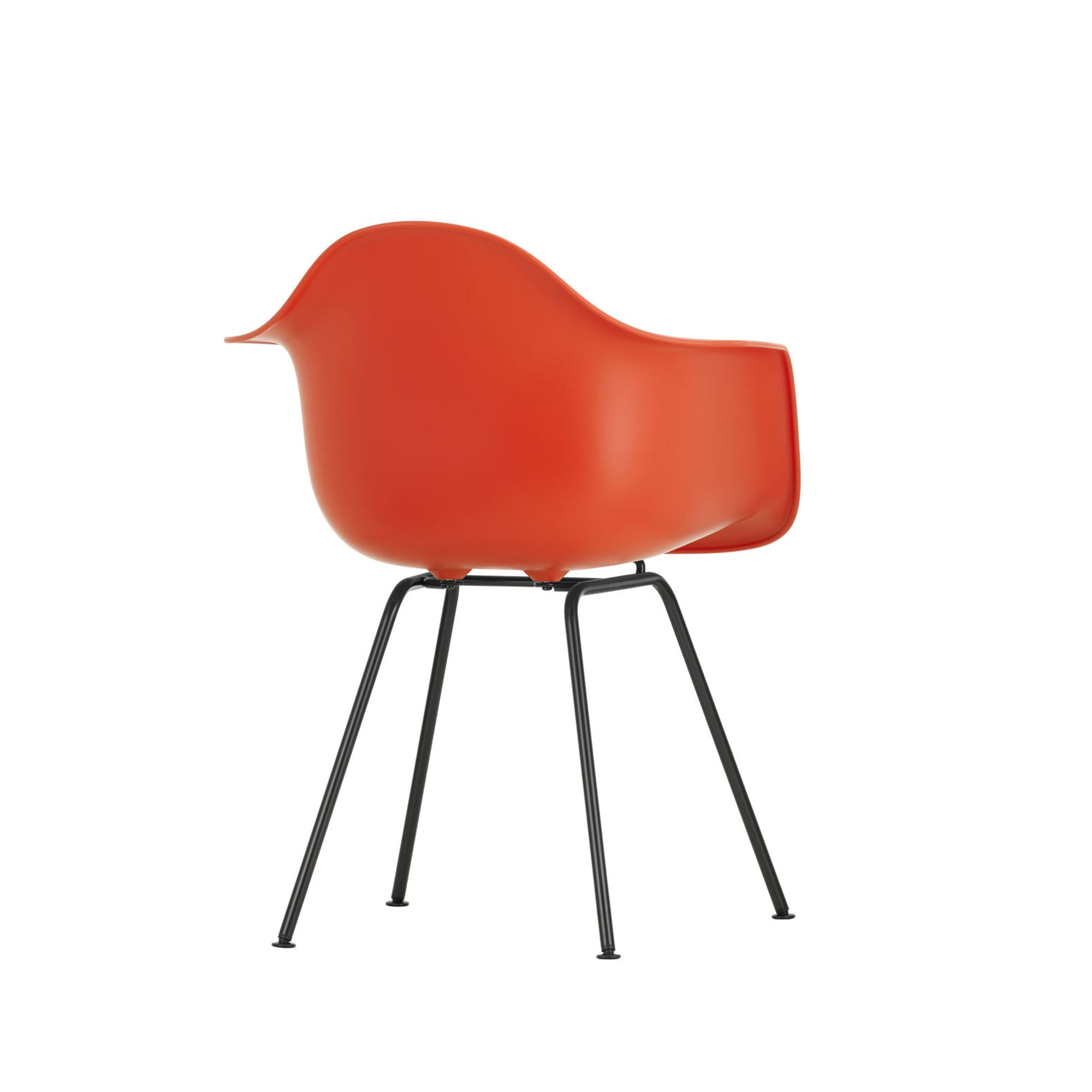 Eames Plastic RE DAX scaun cu baza neagră